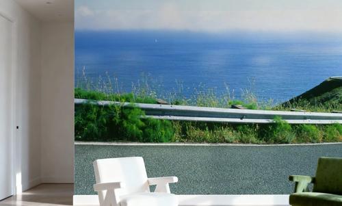 Coastal Highway Journey Blue
