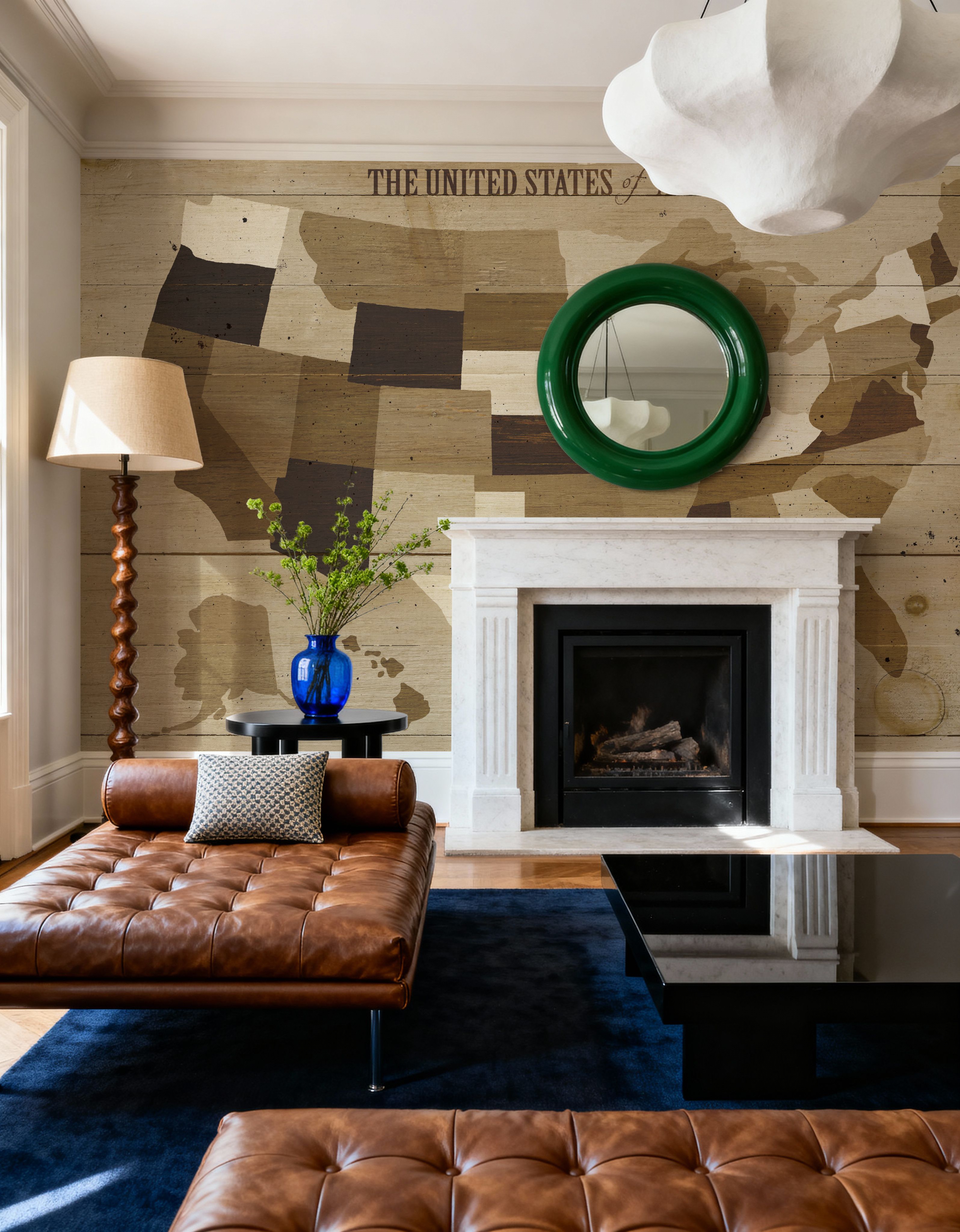 USA Modern Vintage Wood
