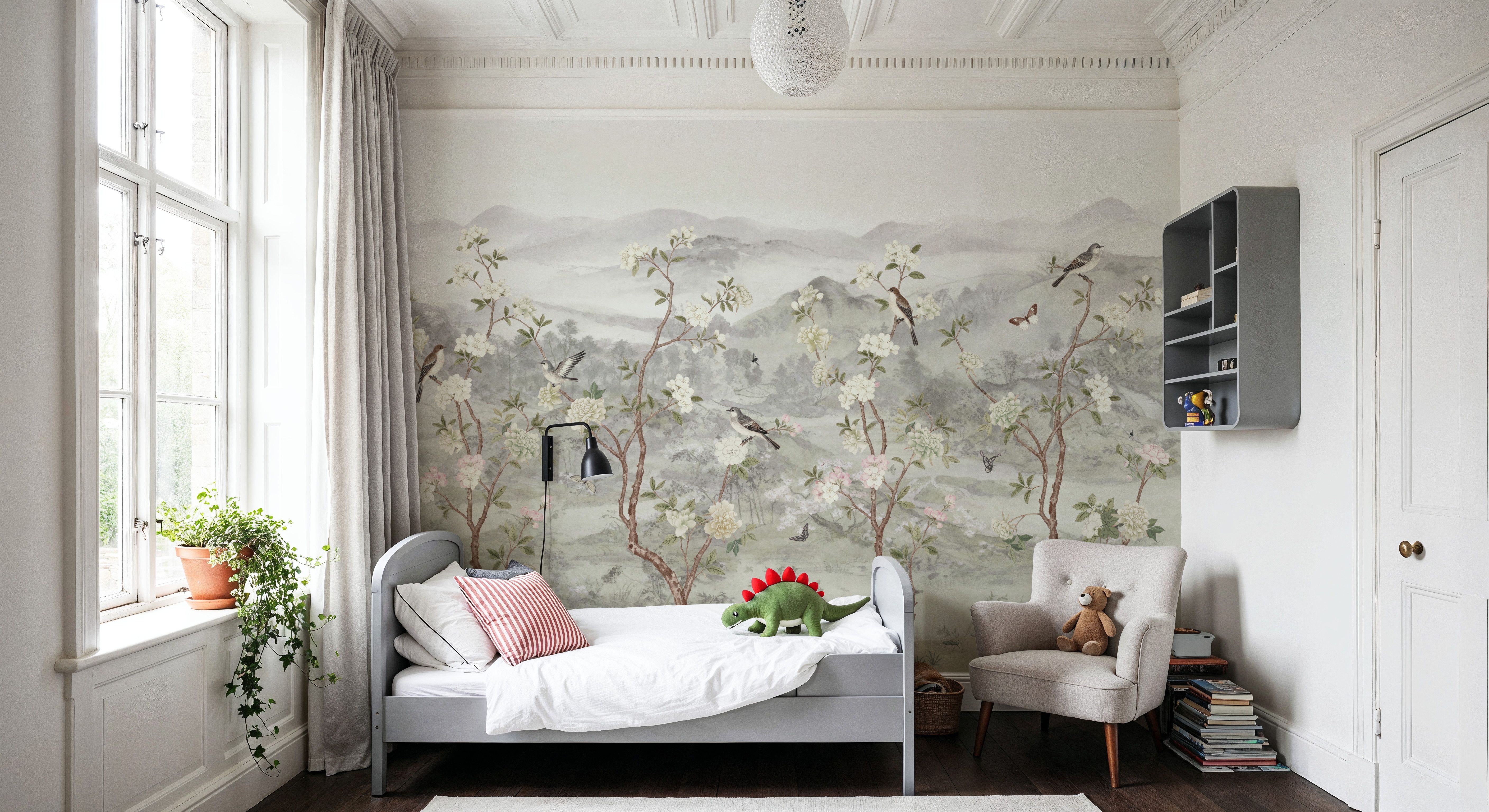 Peony Tree Landscape, Mist