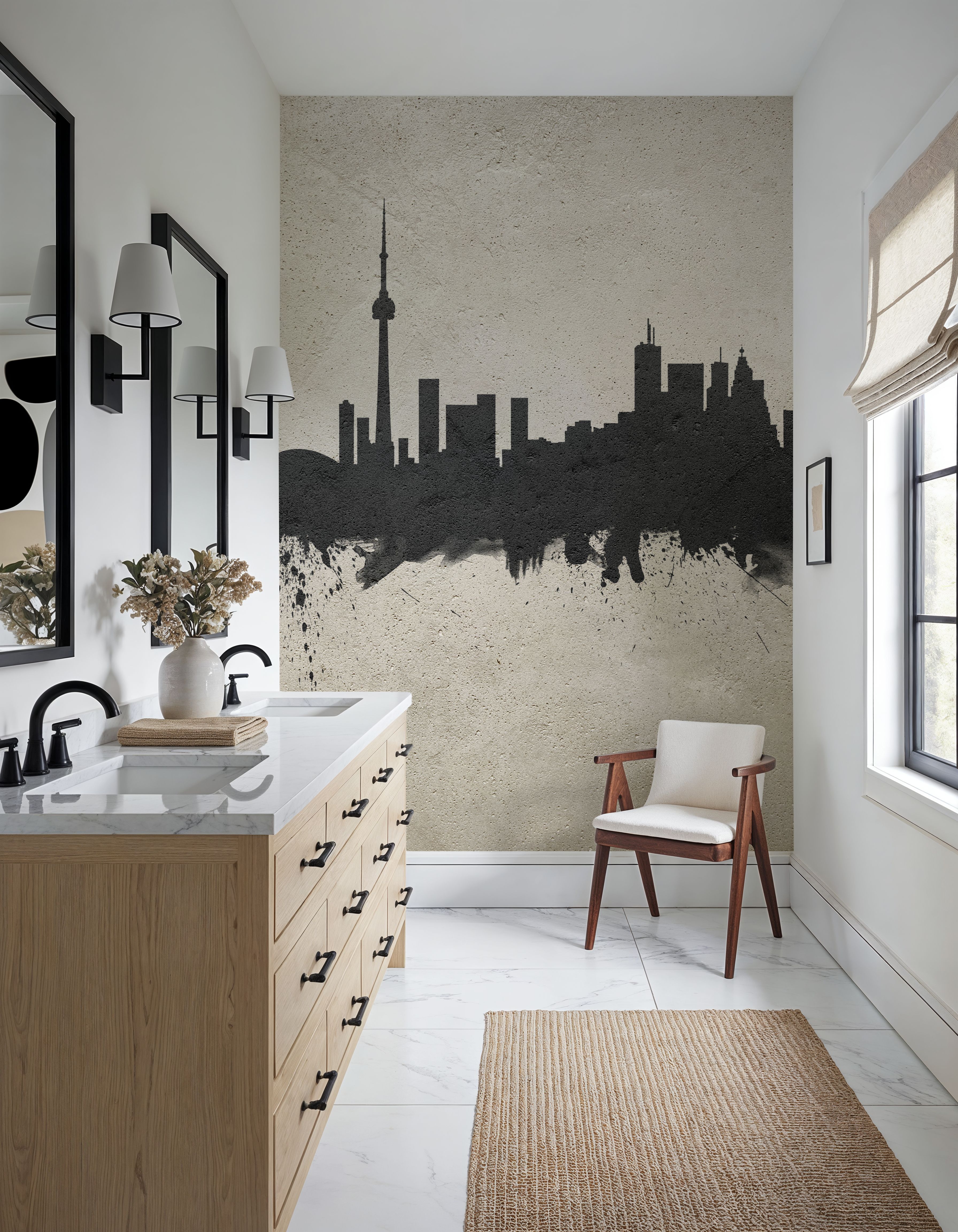 Toronto Canada Skyline Concrete