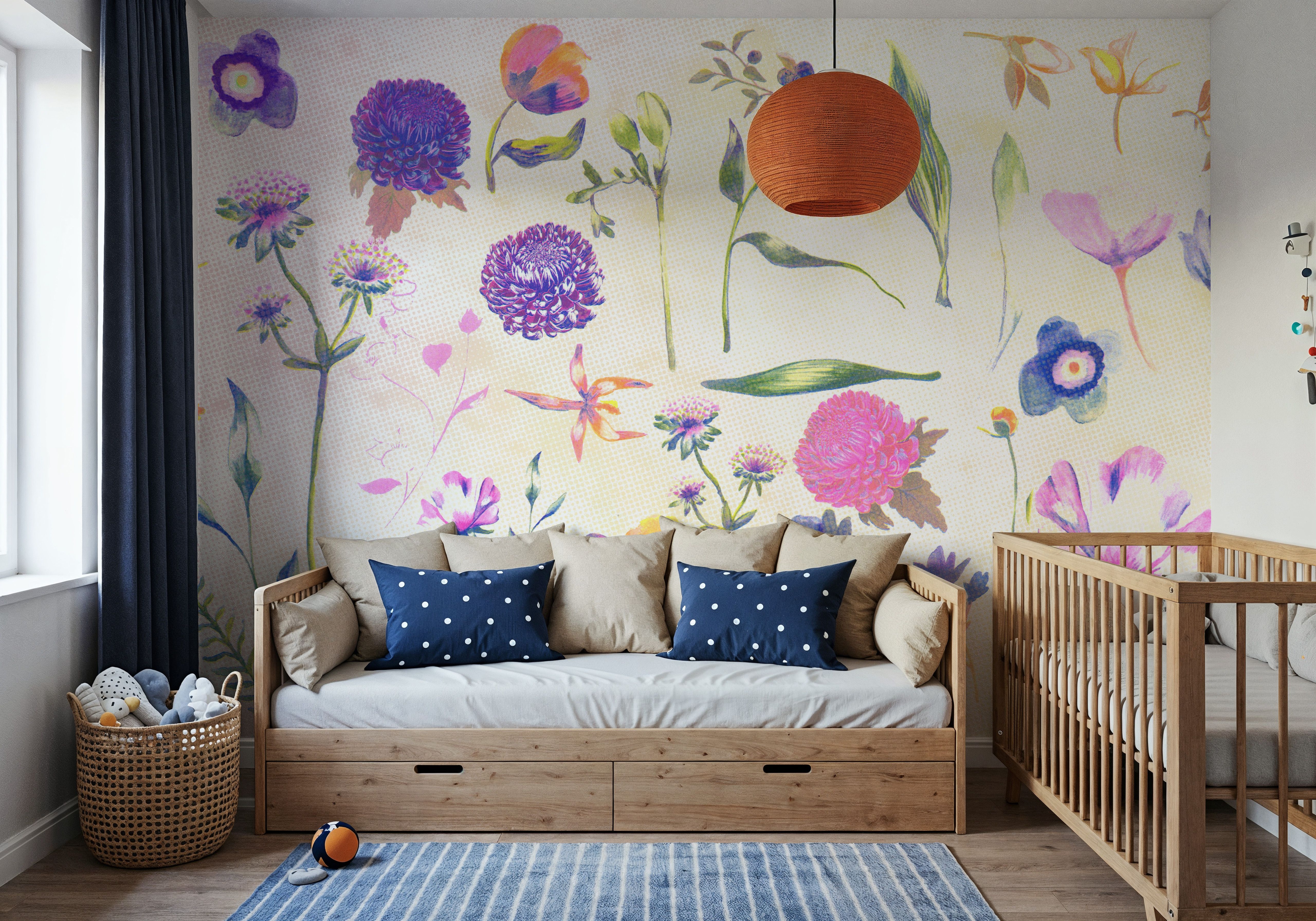 Floral Gaze, Cream