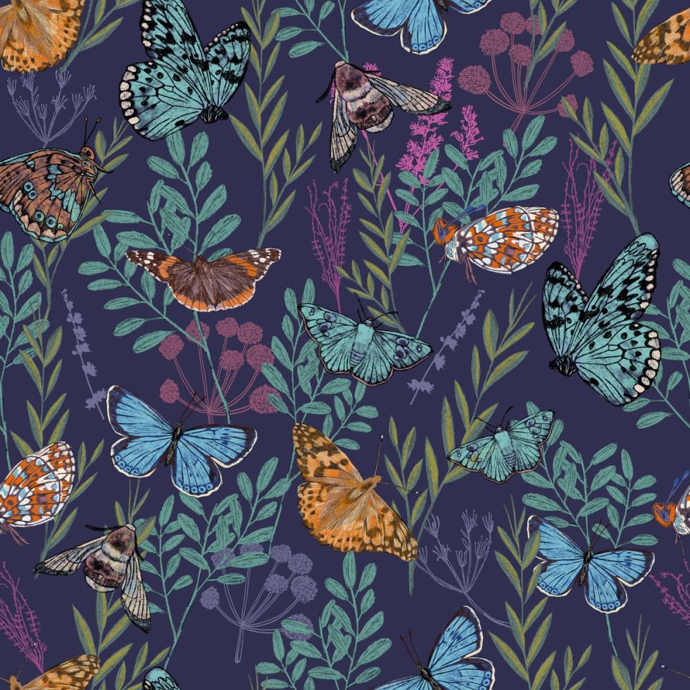 Garden Joy, Deep Blue
