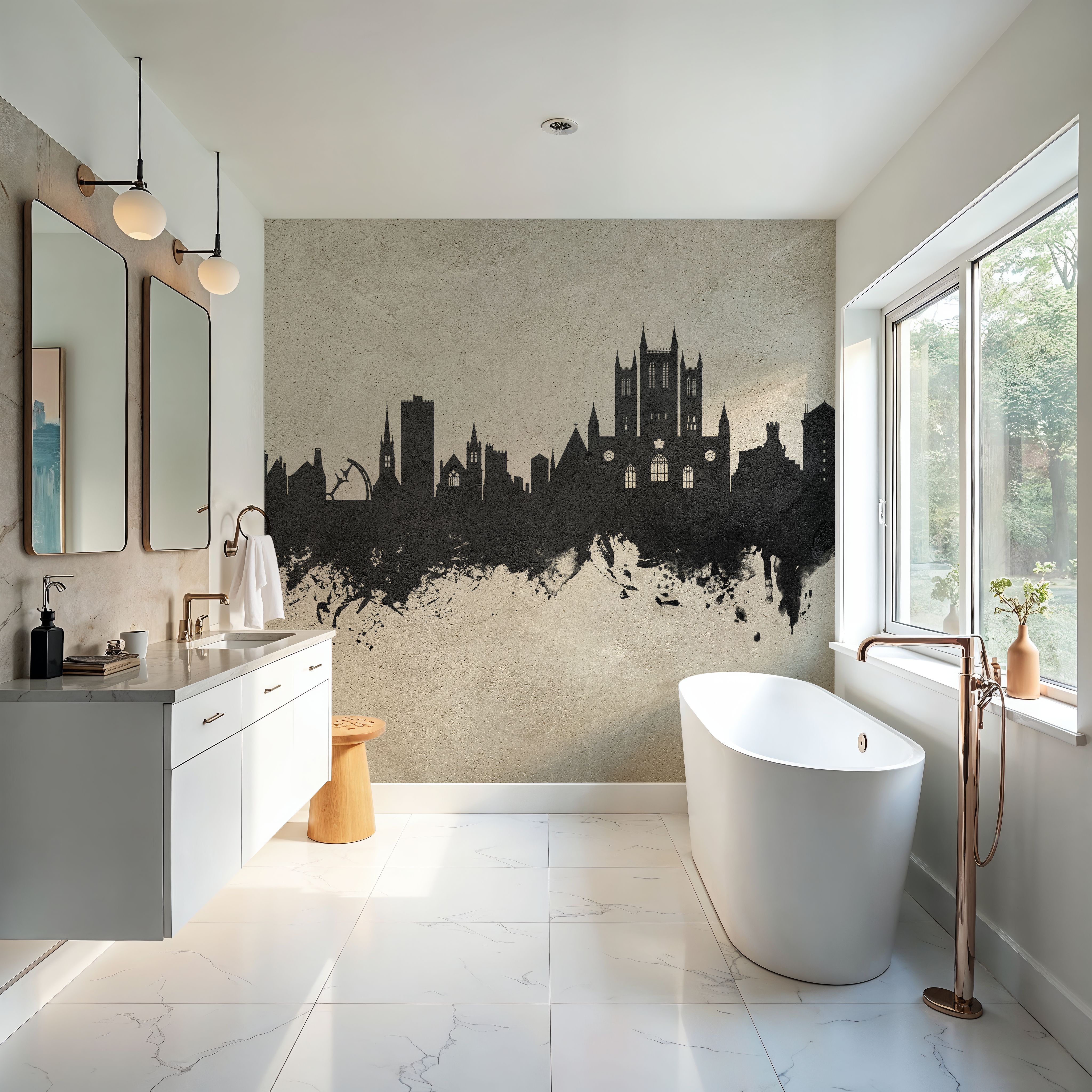 Lincoln England Skyline Concrete