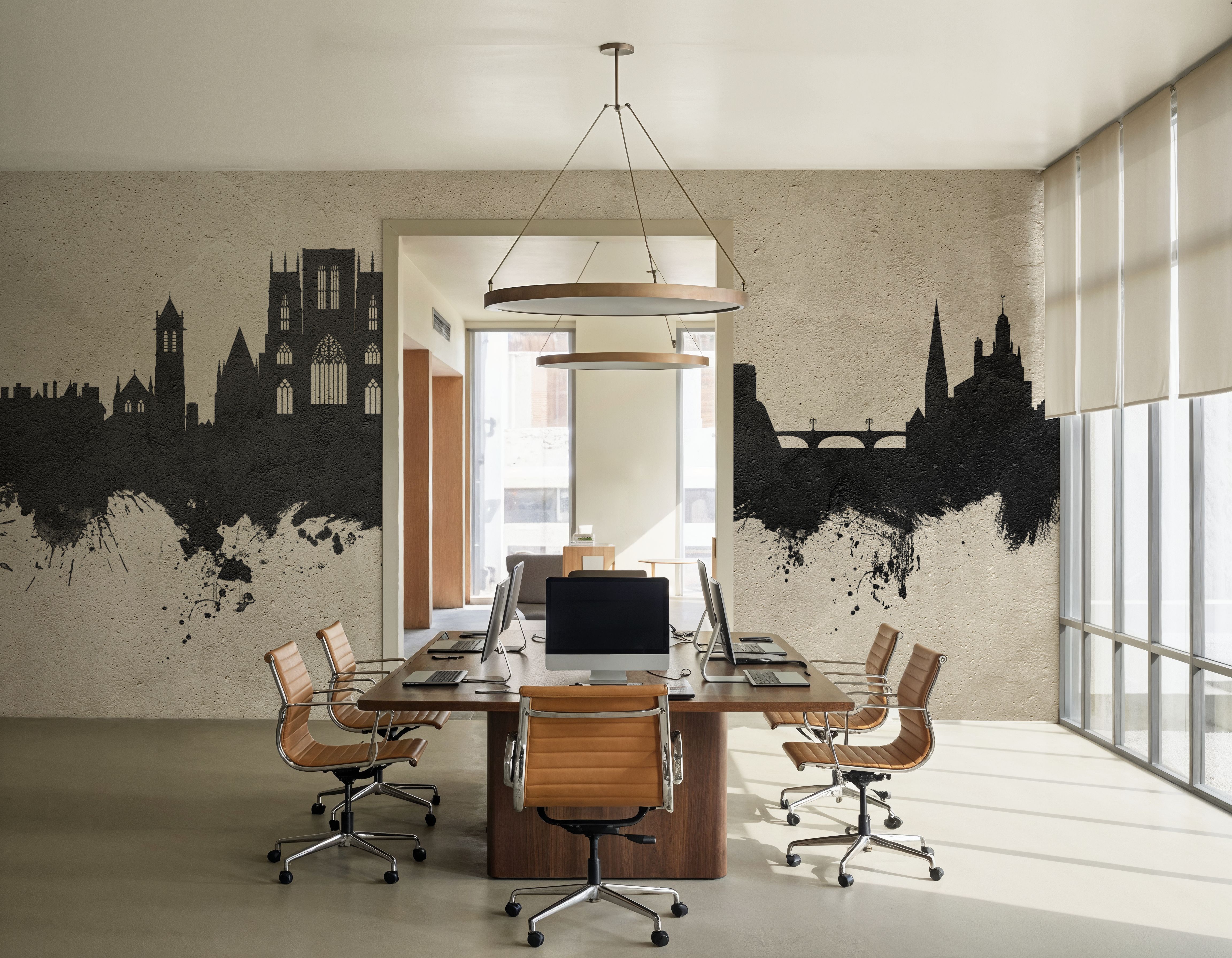 York England Skyline Concrete