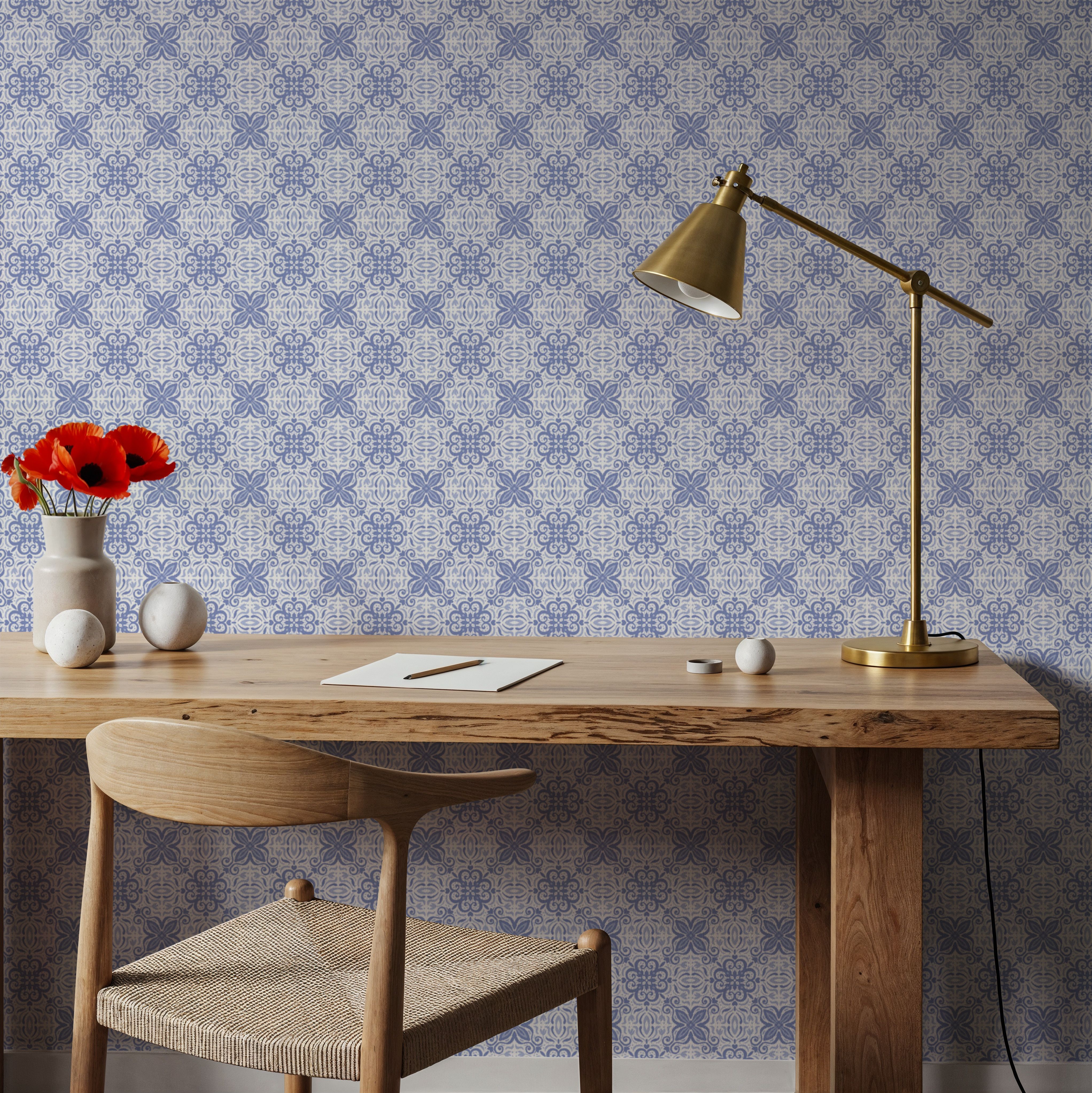 Italian Tiles, Periwinkle