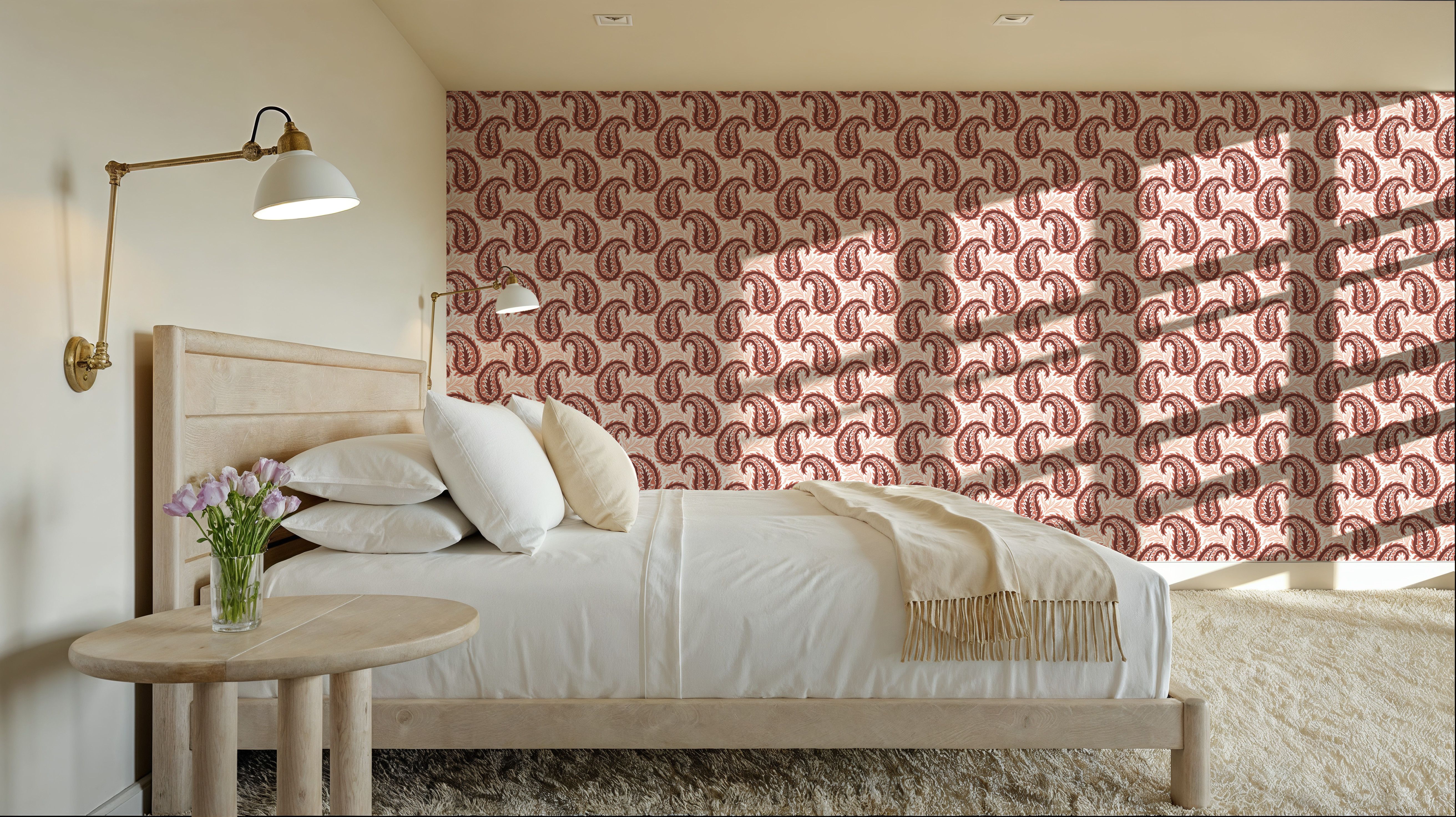 Botanical Paisley, Brick