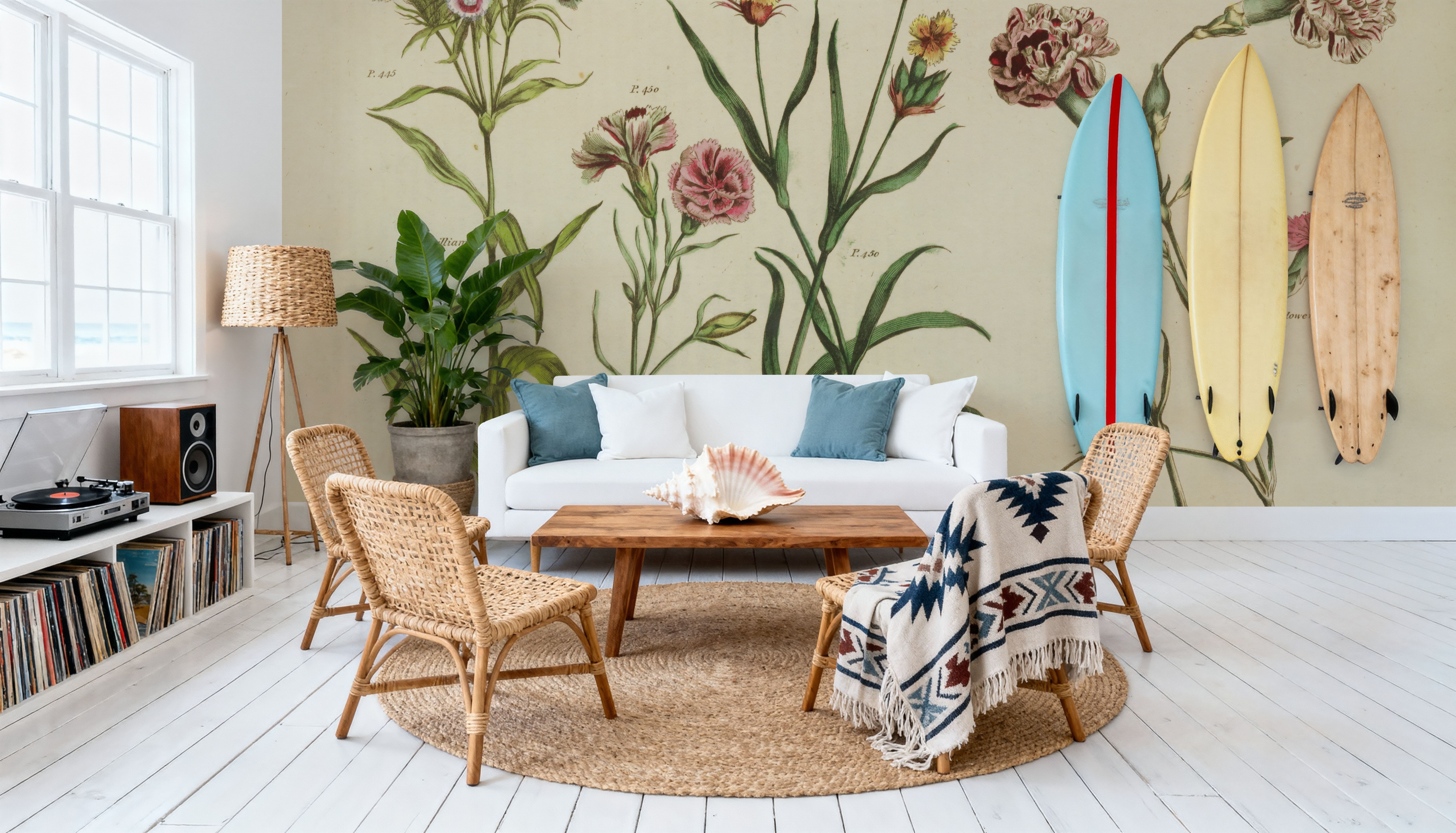 Herbal Botanical VIII, Behang