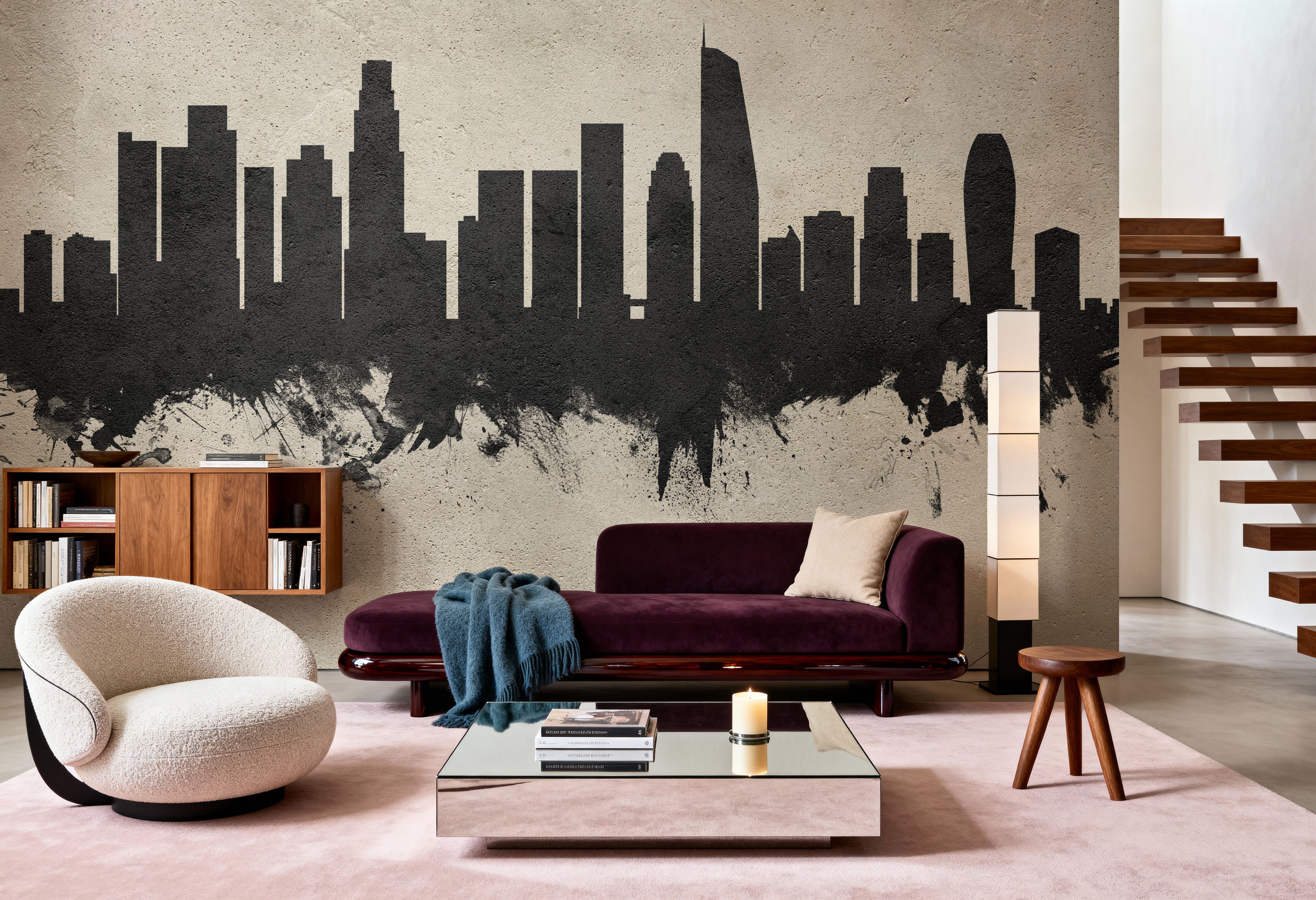 Los Angeles Skyline Concrete