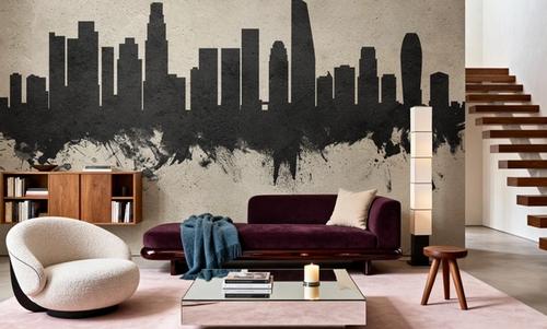 Los Angeles Skyline Concrete