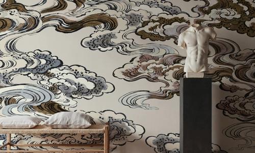 Ukiyo-e Clouds, Browns