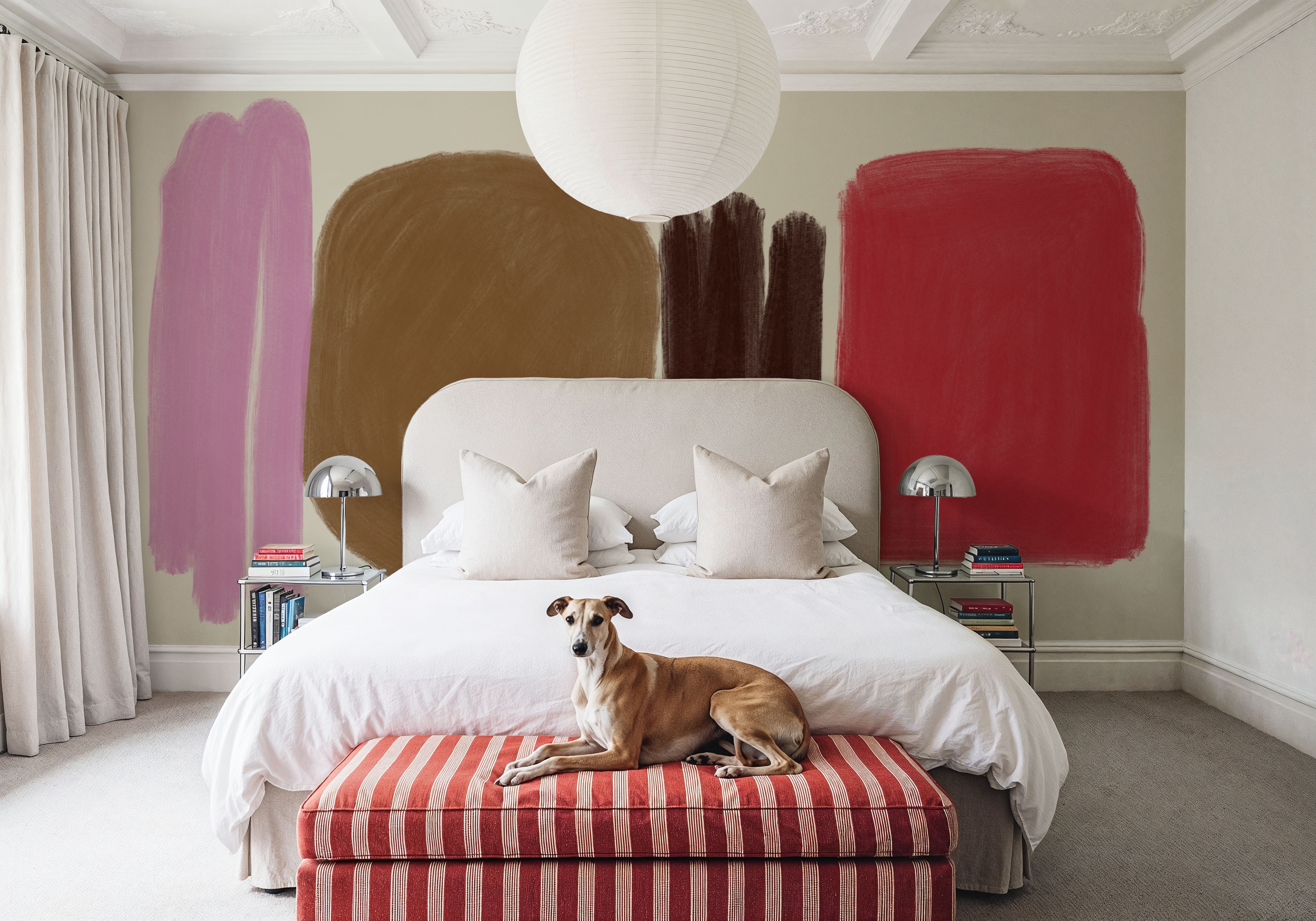 Block Party, Lips, Behang