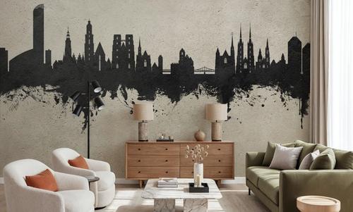 Wroclaw Poland Skyline Concrete