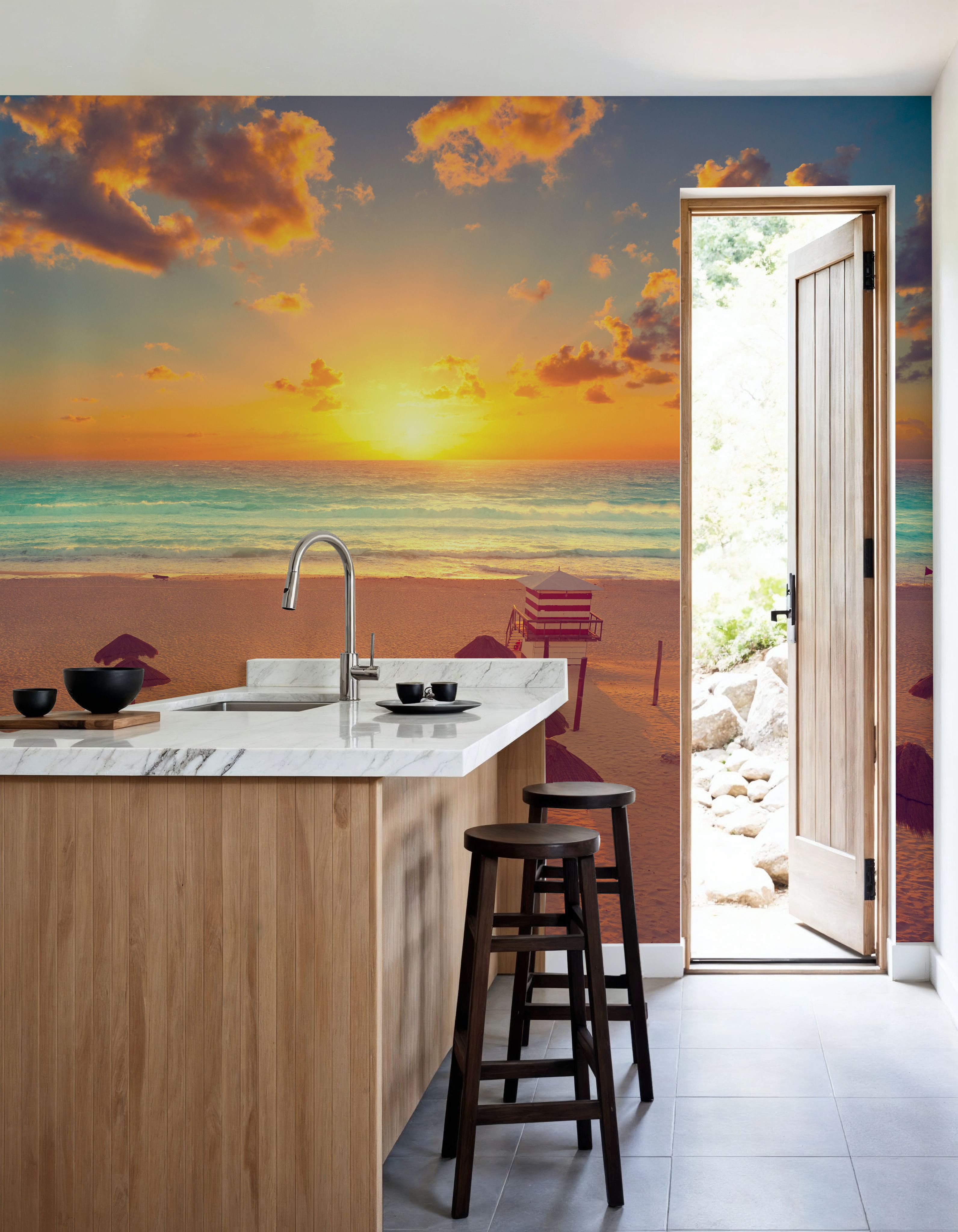 Golden Shore Sunrise