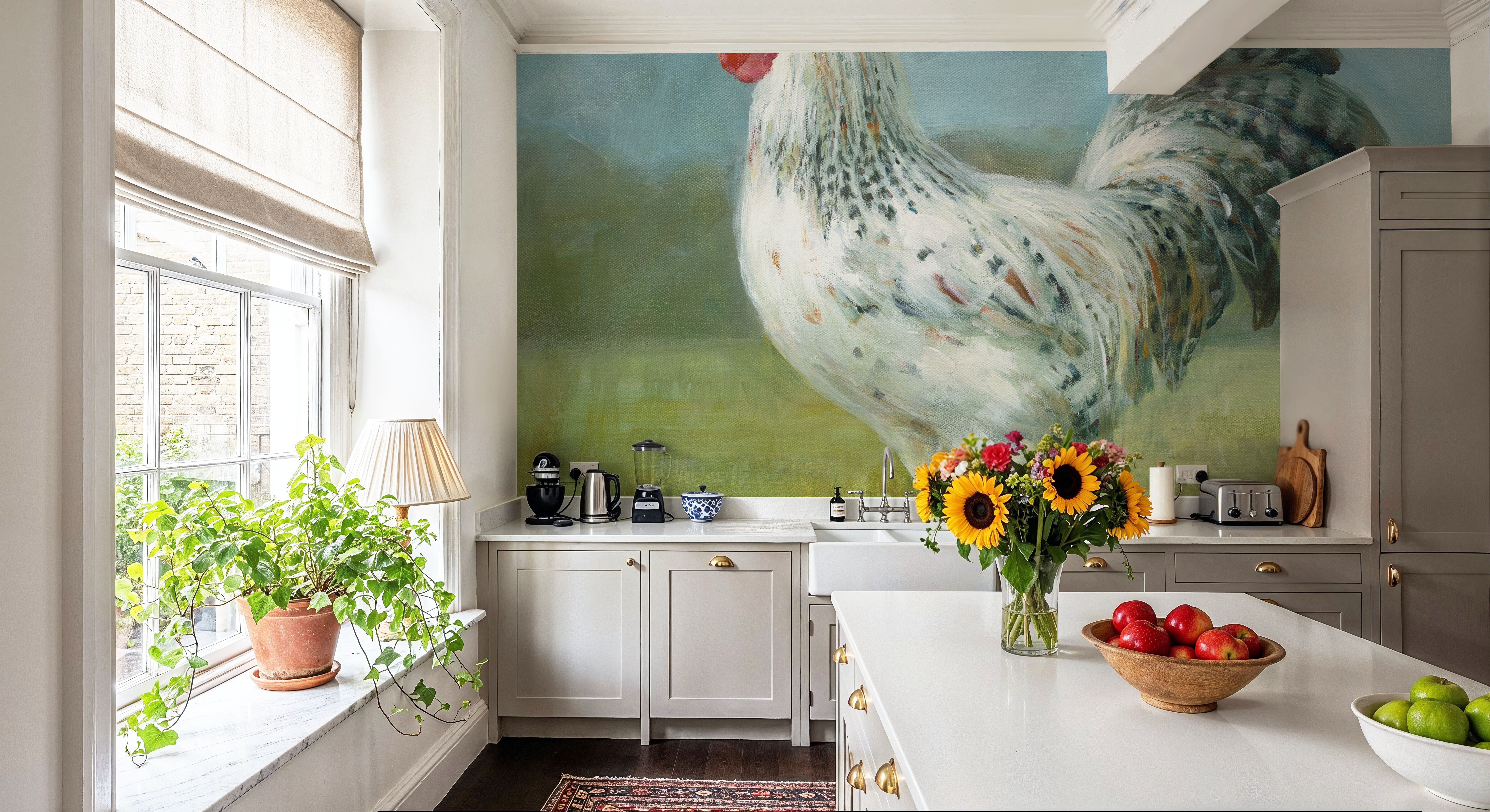 Noble Rooster IV, Tapeten