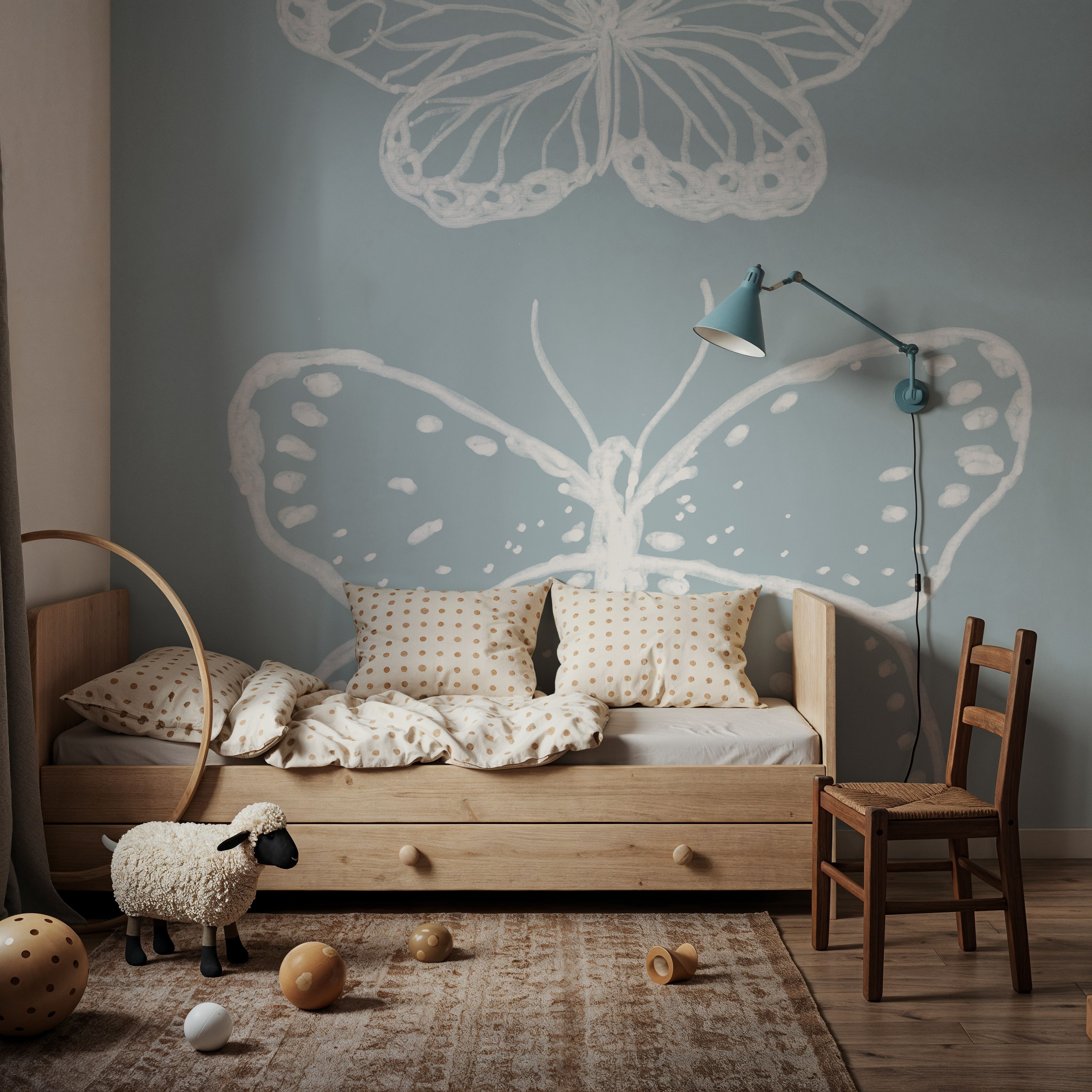 Cottage Butterflies I