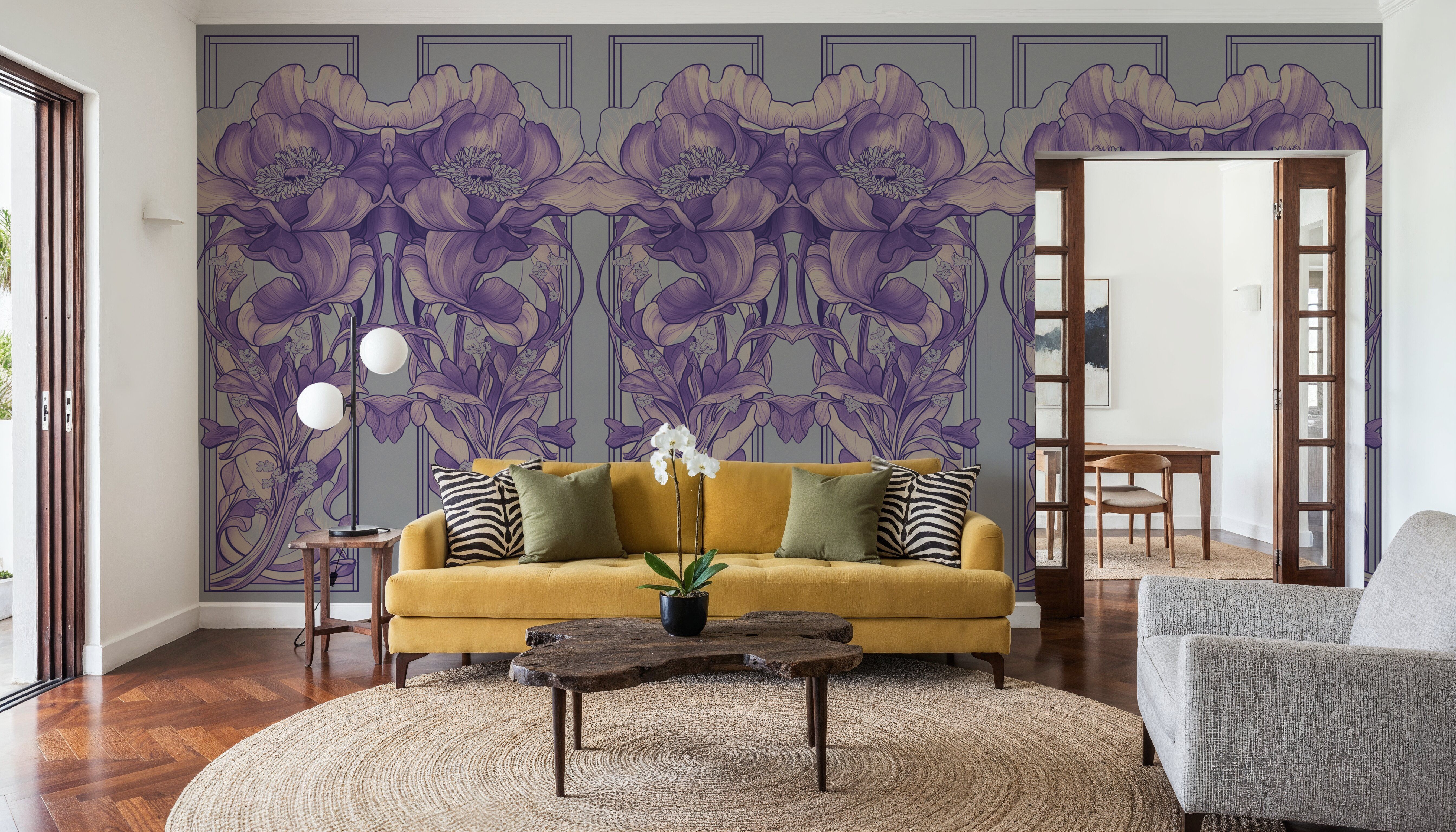 Escaping the Frame Purple