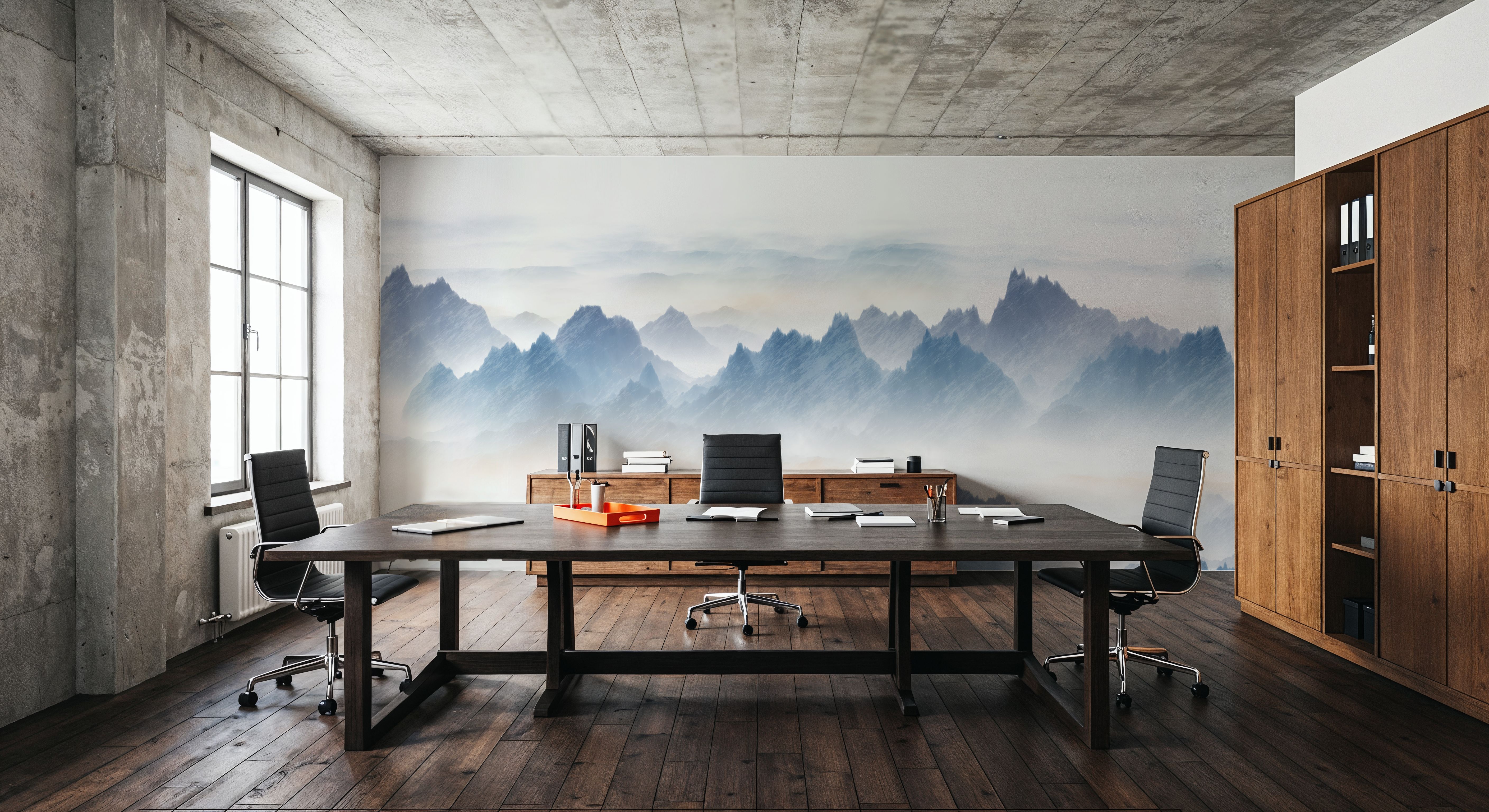 Mountain Landscape Brush