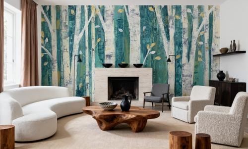 Birches in Spring