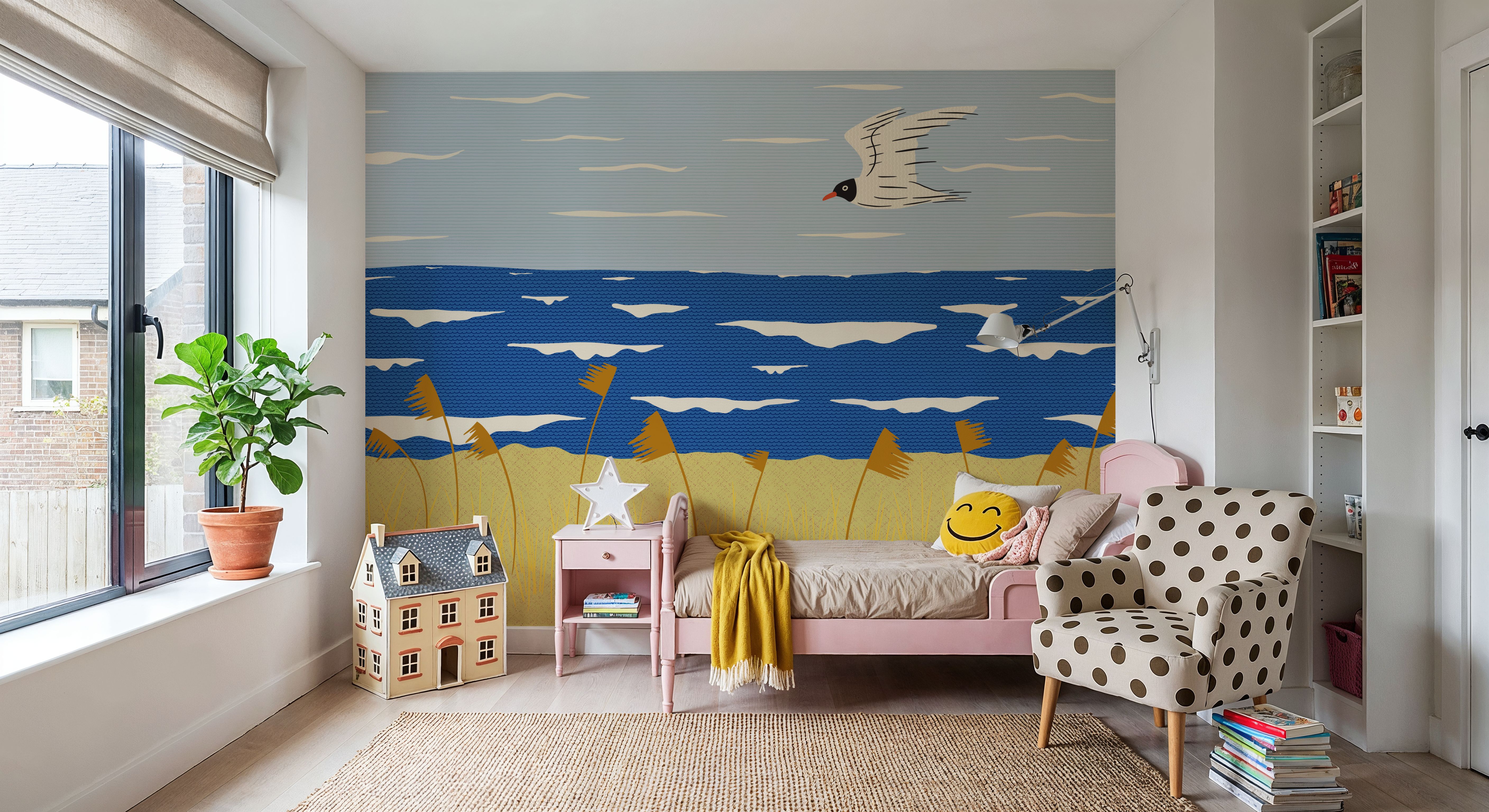 Seaside Scene, Tapeten