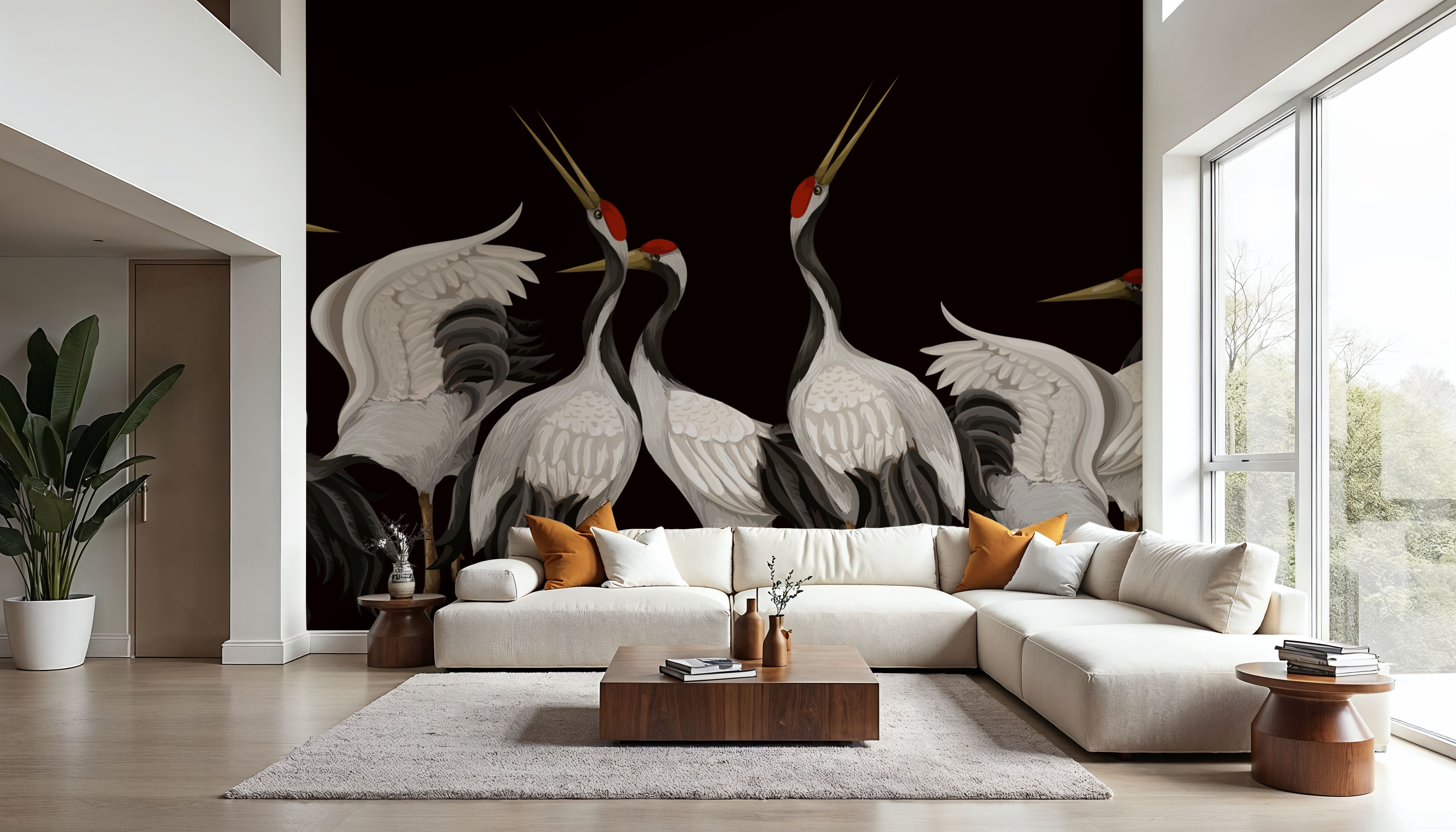 Midnight Herons