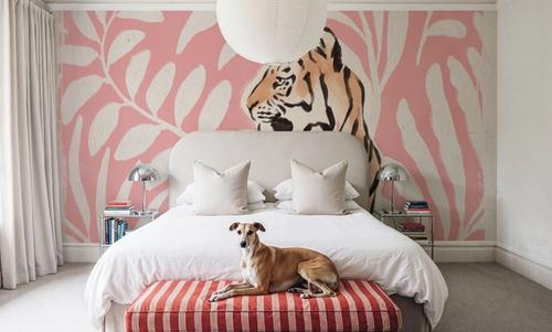 Jungle Cats II Pink