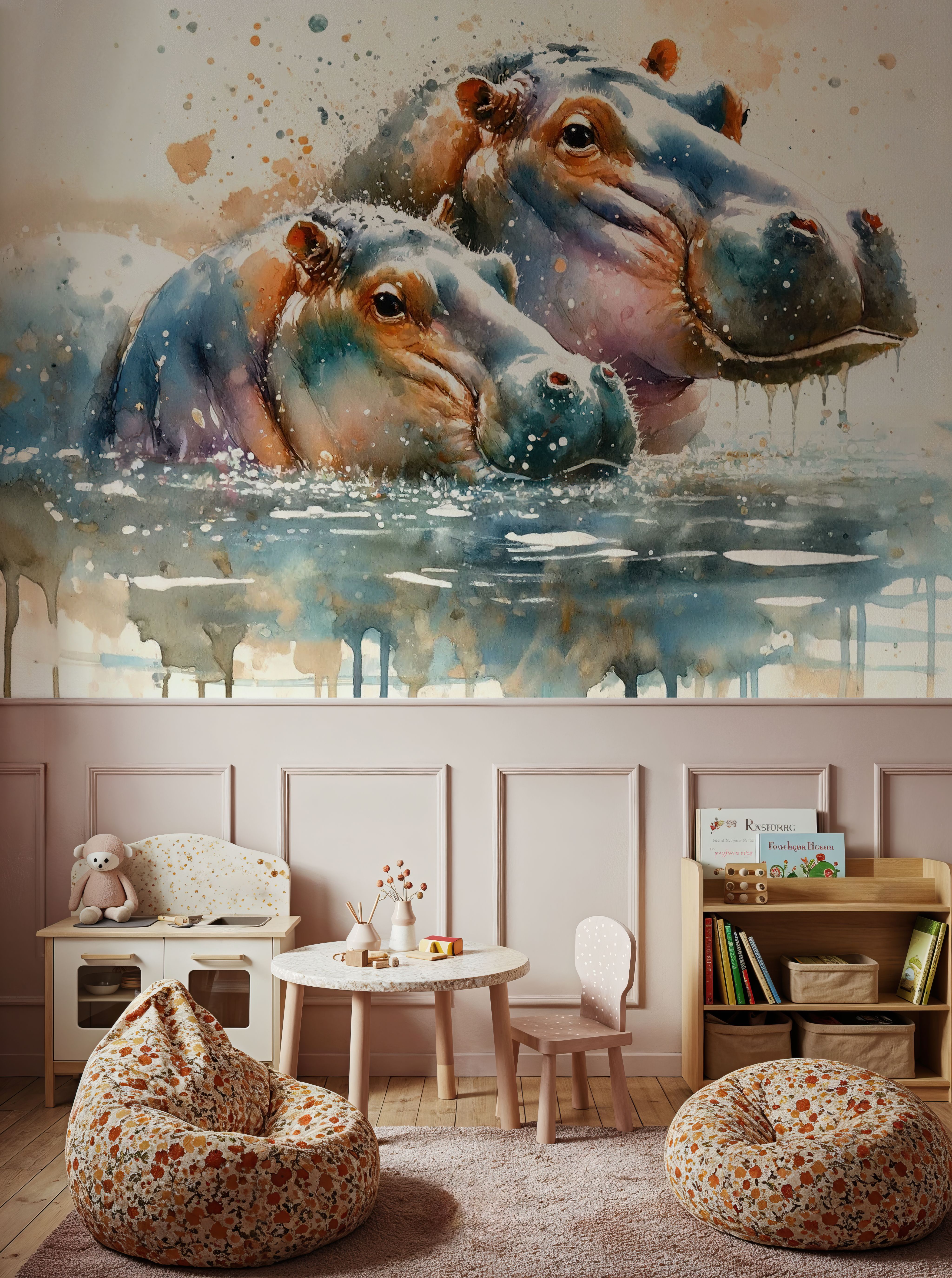 Whispers of the River Hippopotamus