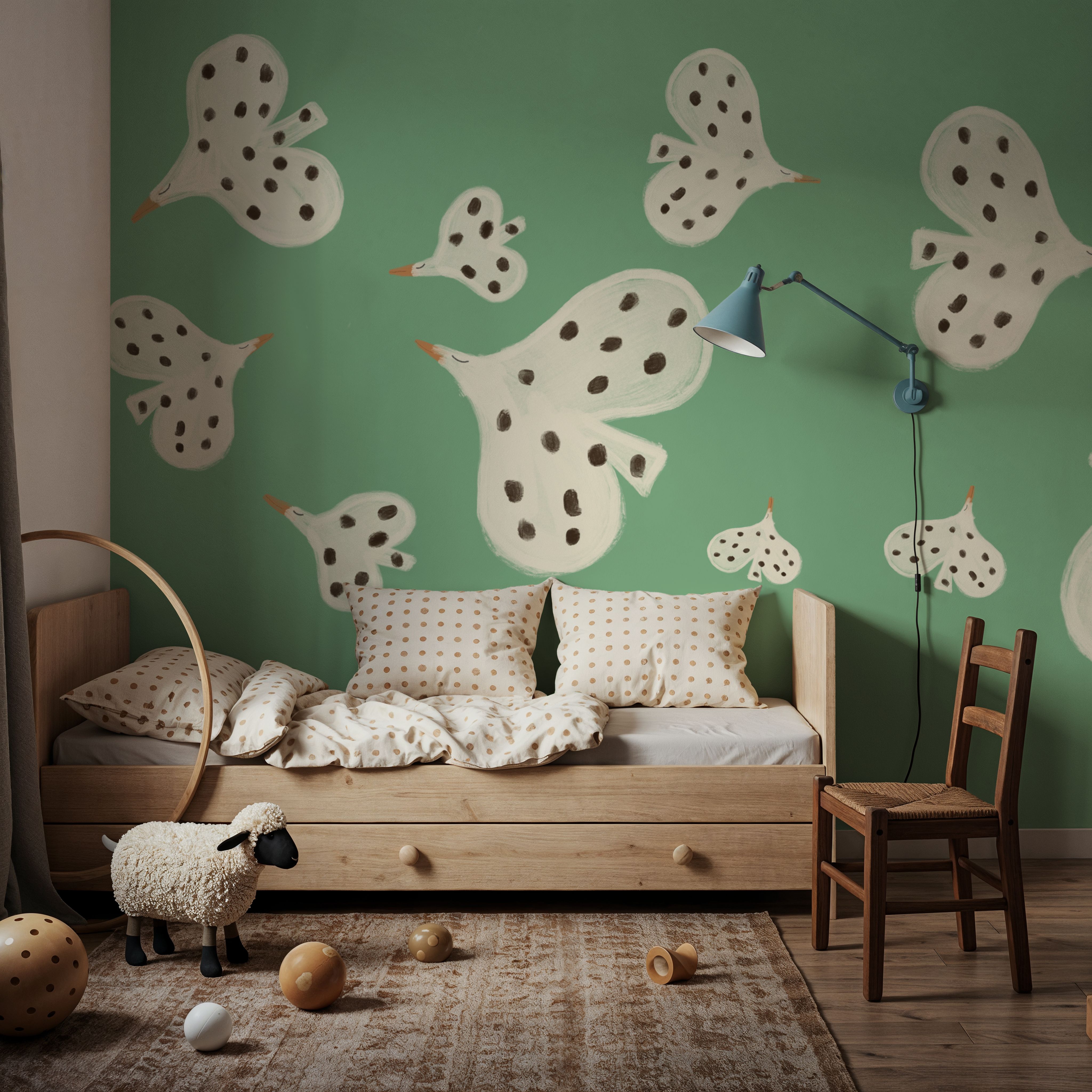 Birds Flying High, Emerald