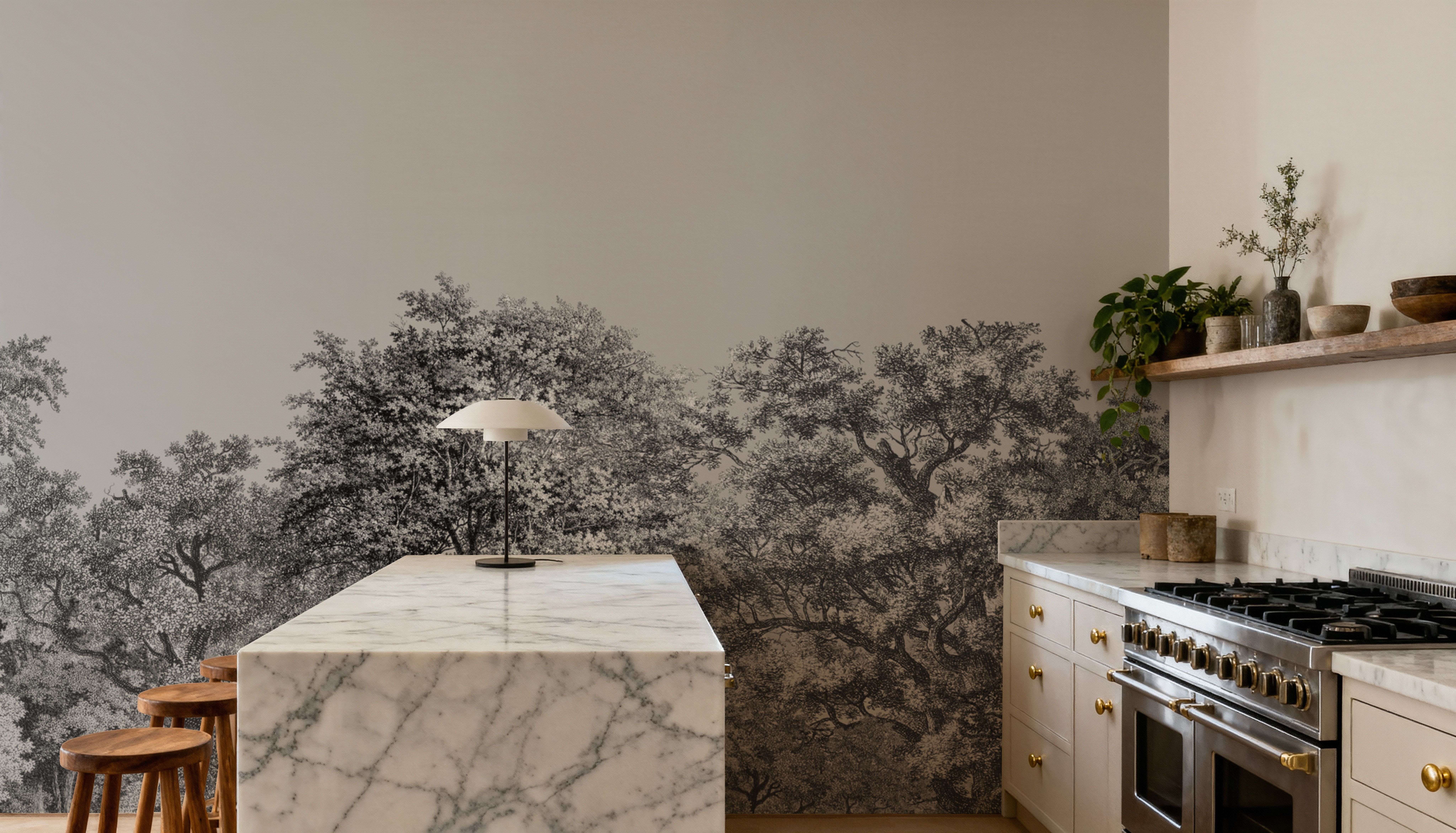 Over the Treetops,Smoke, Wallpaper