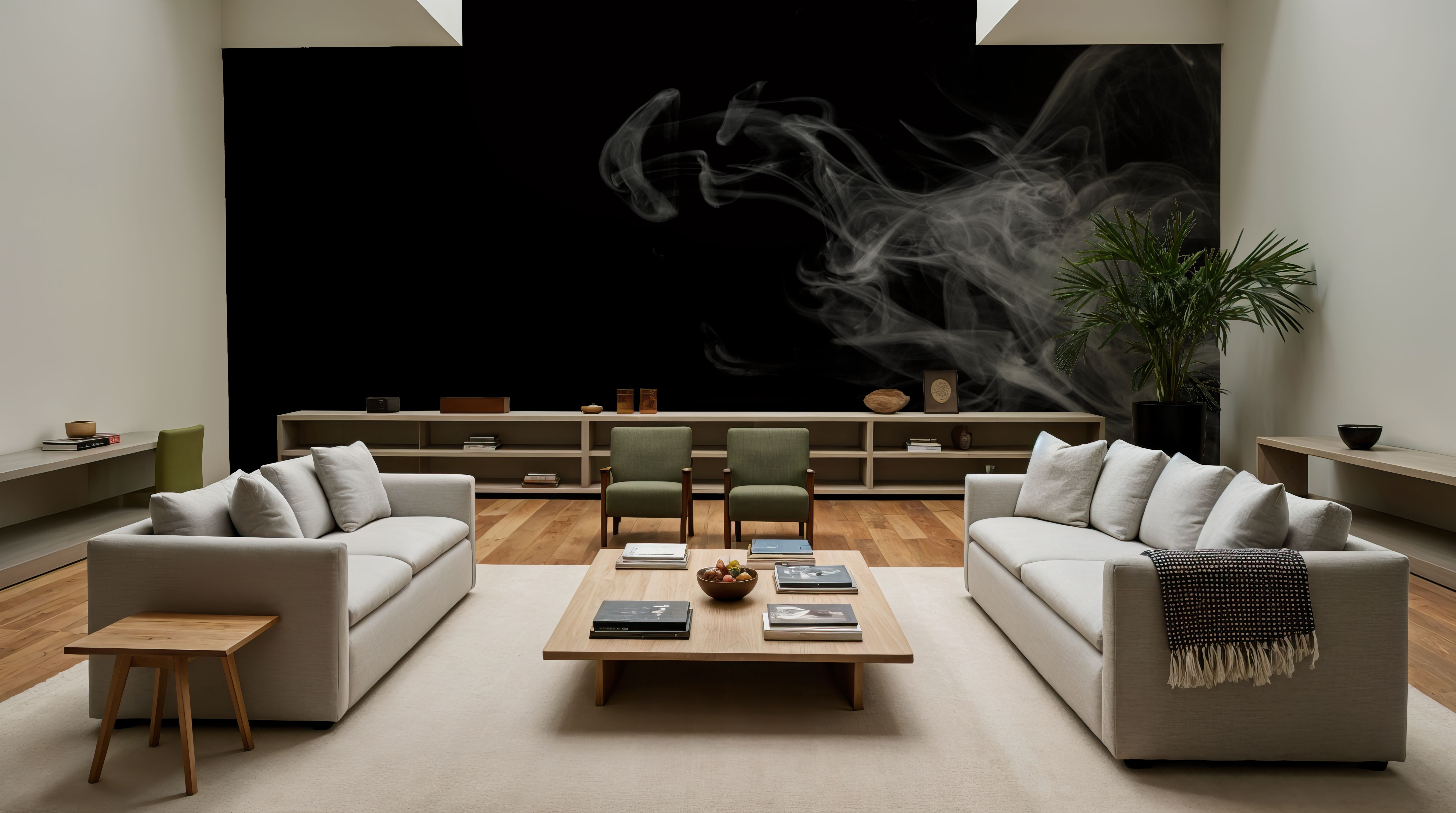 Let There Be Smoke, Tapeten