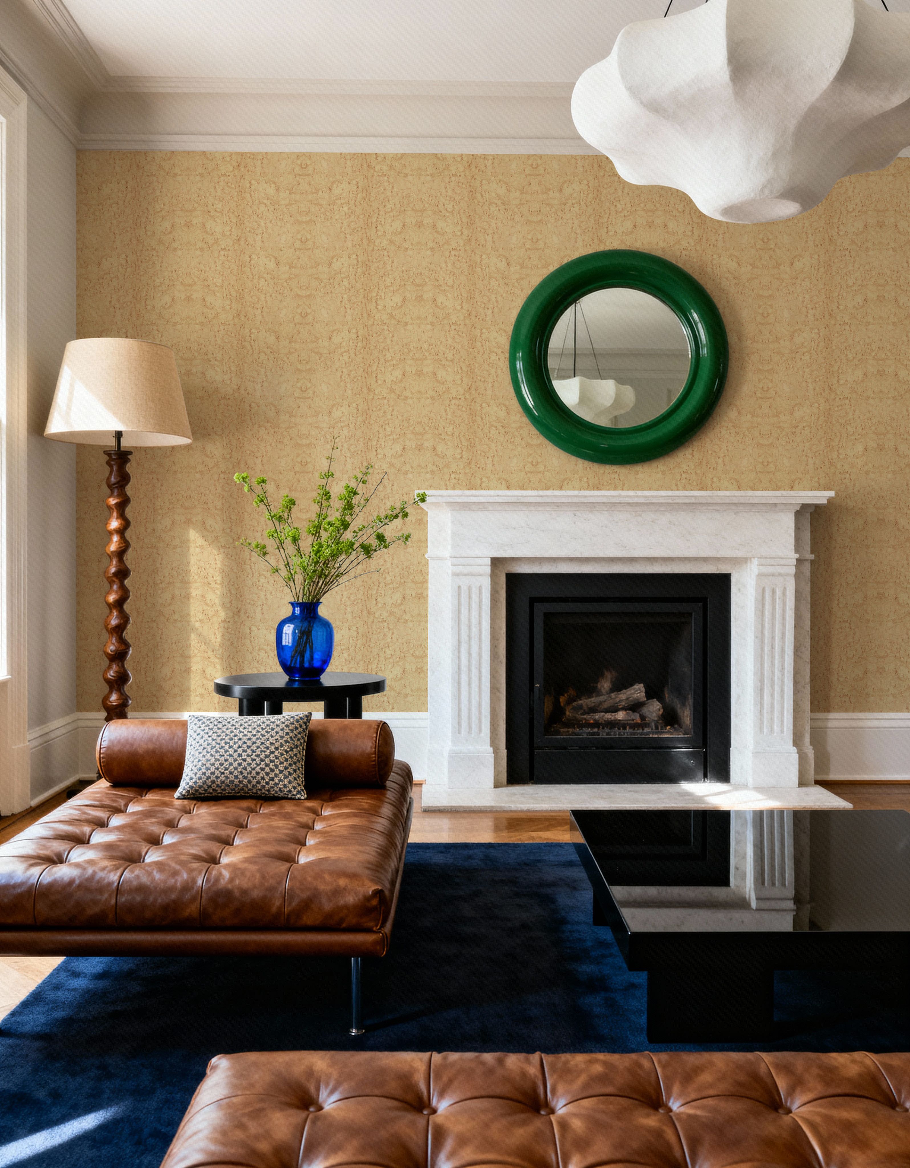 Burl Wood, Butter, Wallpaper