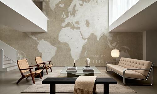 Burlap White