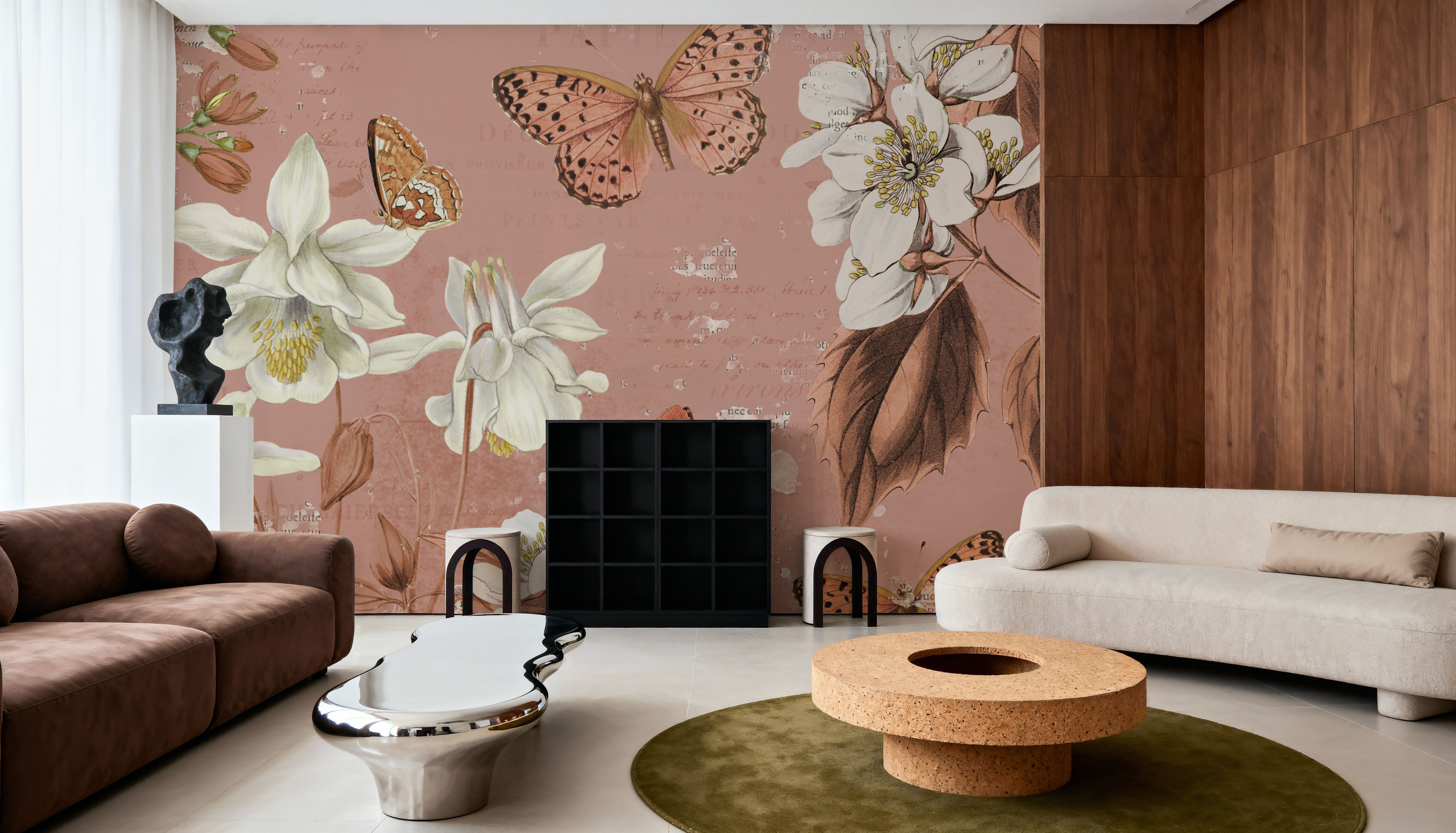 Flutter and Bloom I, Wallpaper