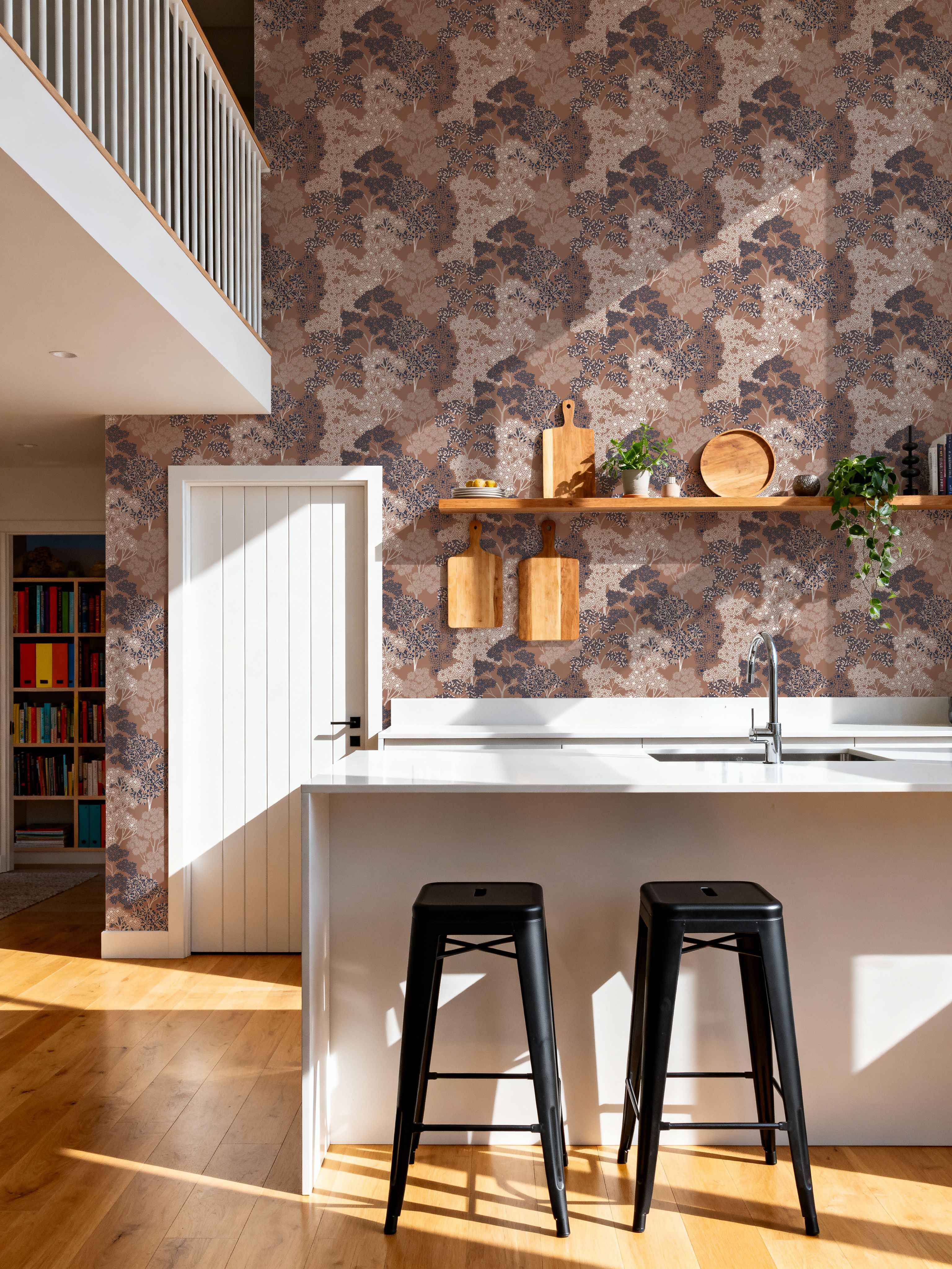 Overleaf Woodland Pattern, Fudge