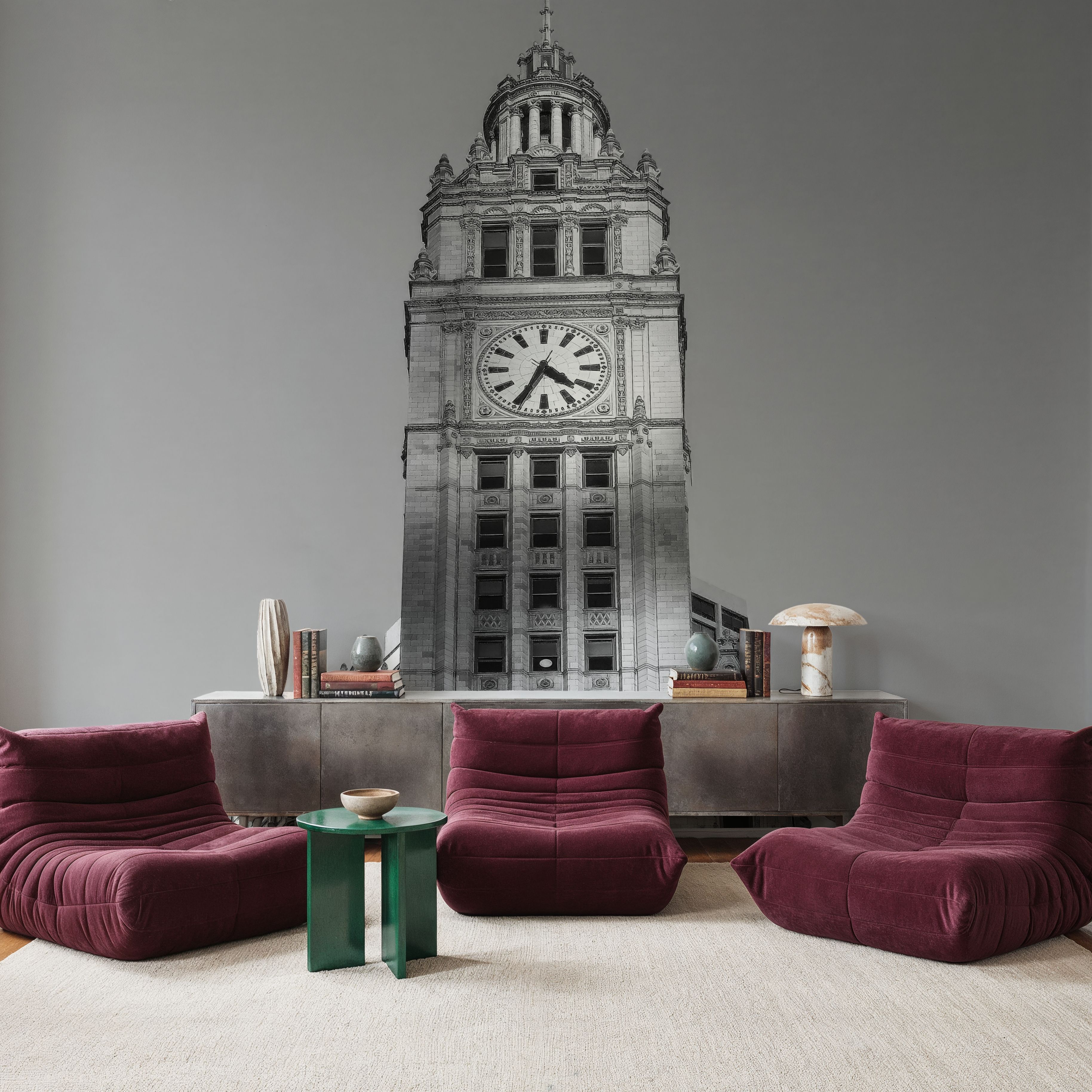 Chicago River Walk BW