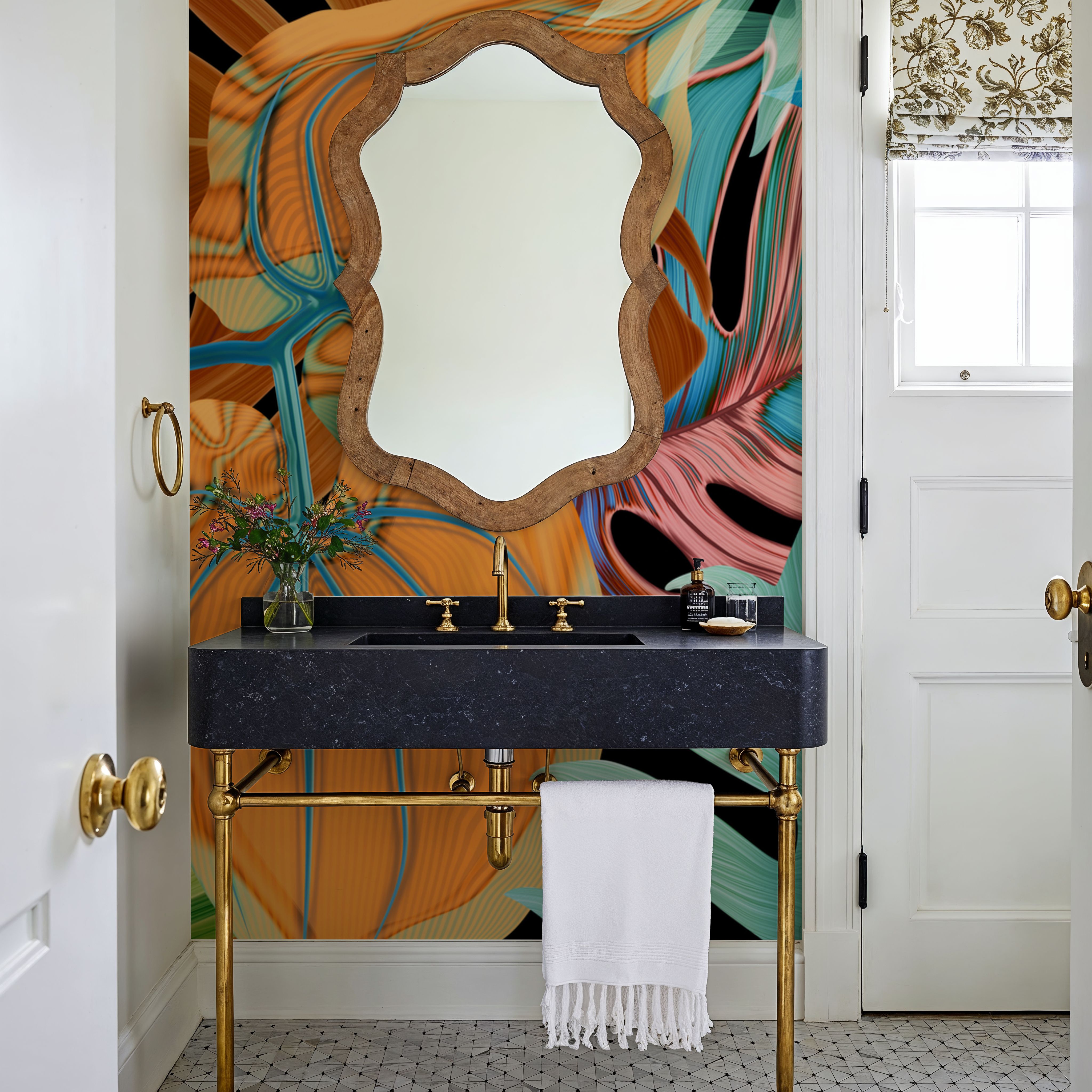 Stylish Tropic Mural