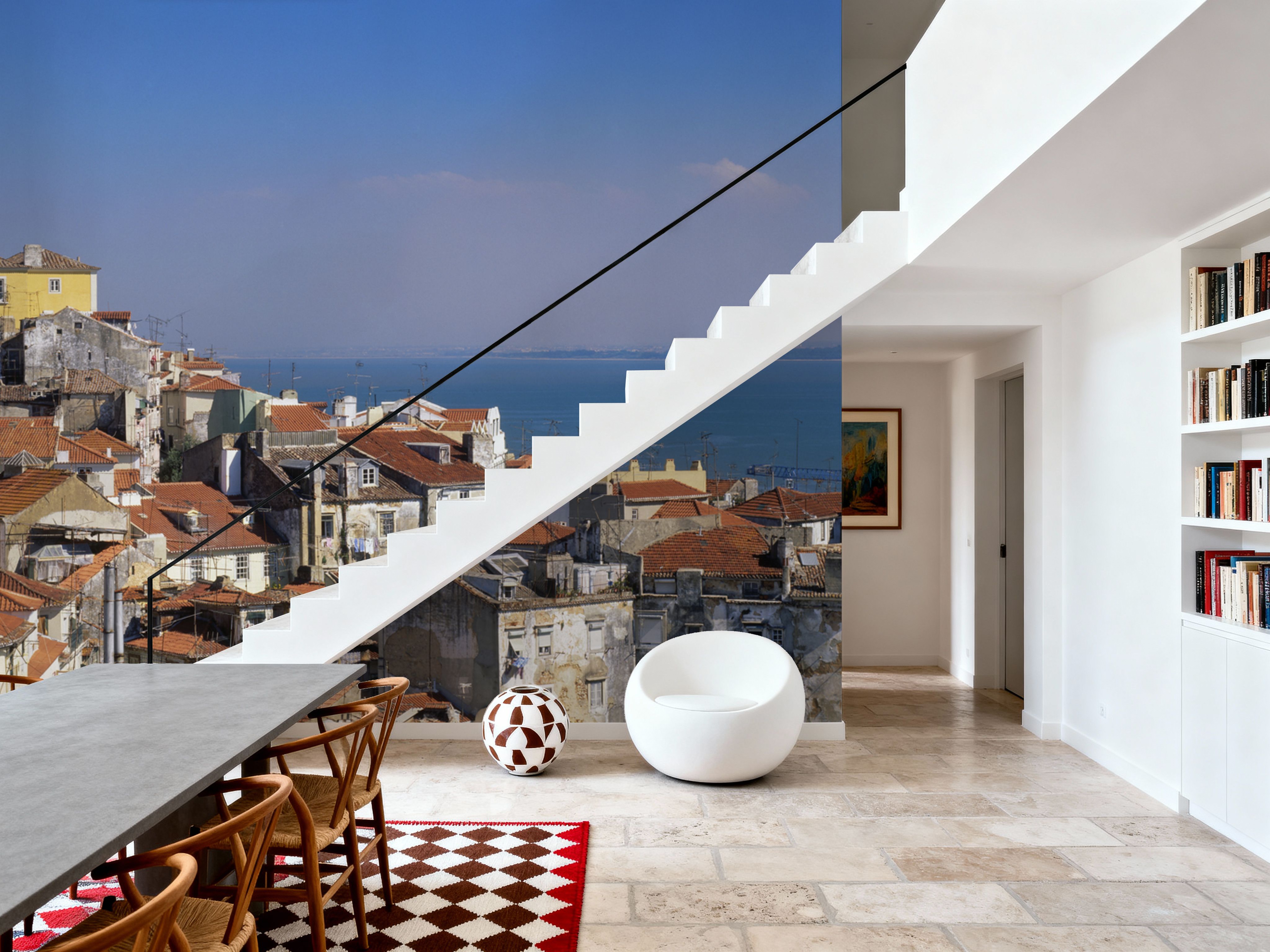 Mediterranean Panorama, Wallpaper