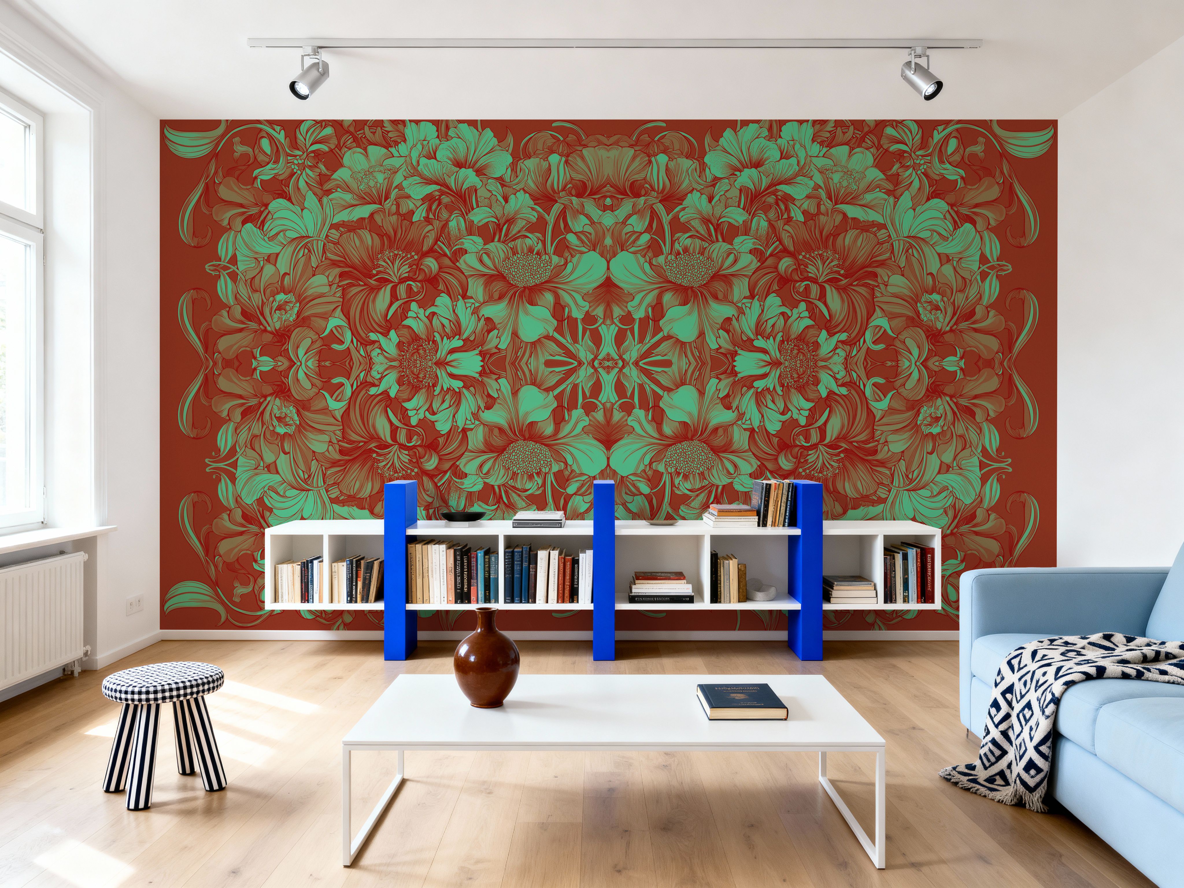 Scandi Flower Ceiling VI