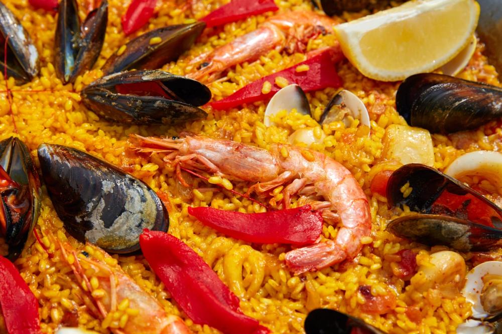 Spanish Seafood Paella