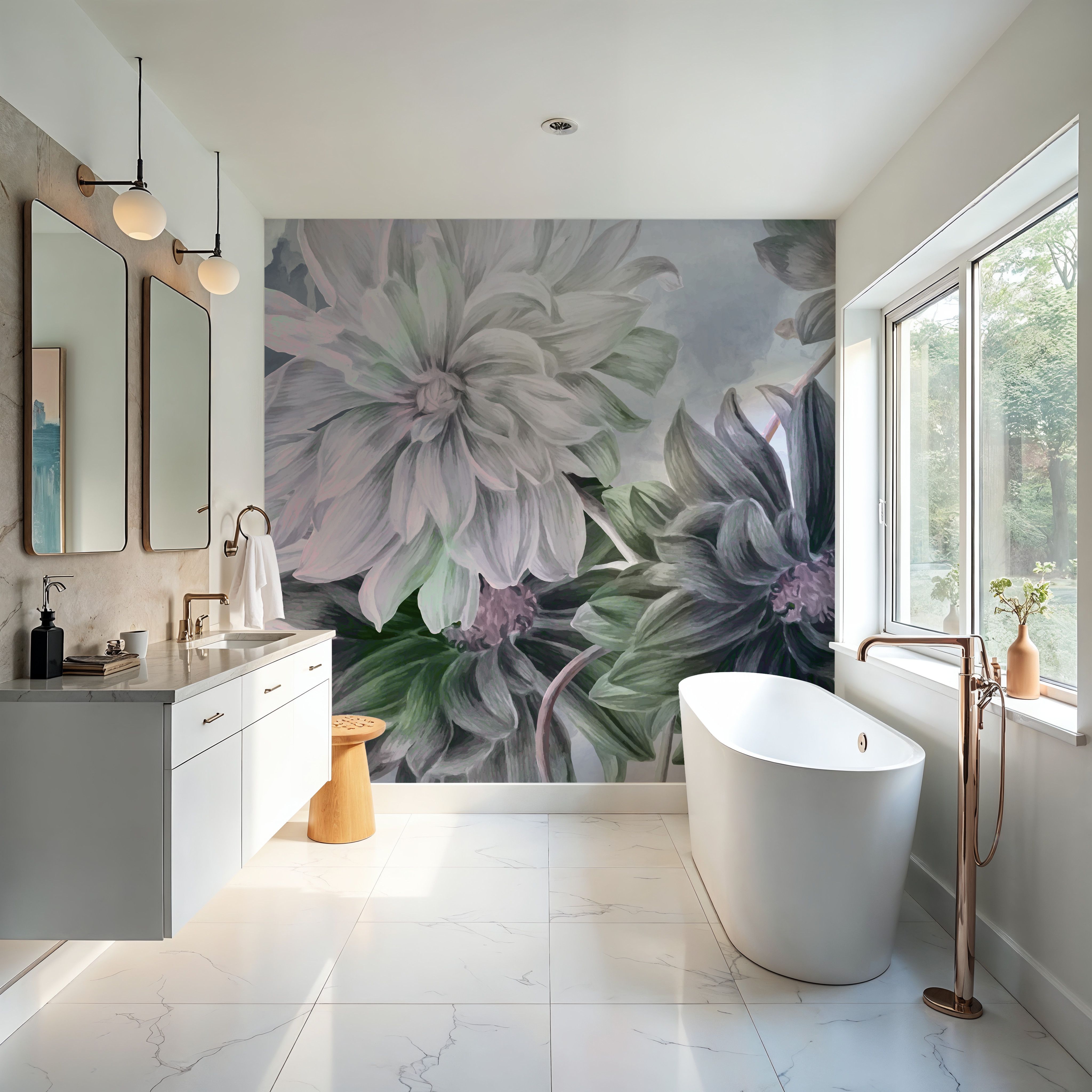 Focus on the Dahlia Green