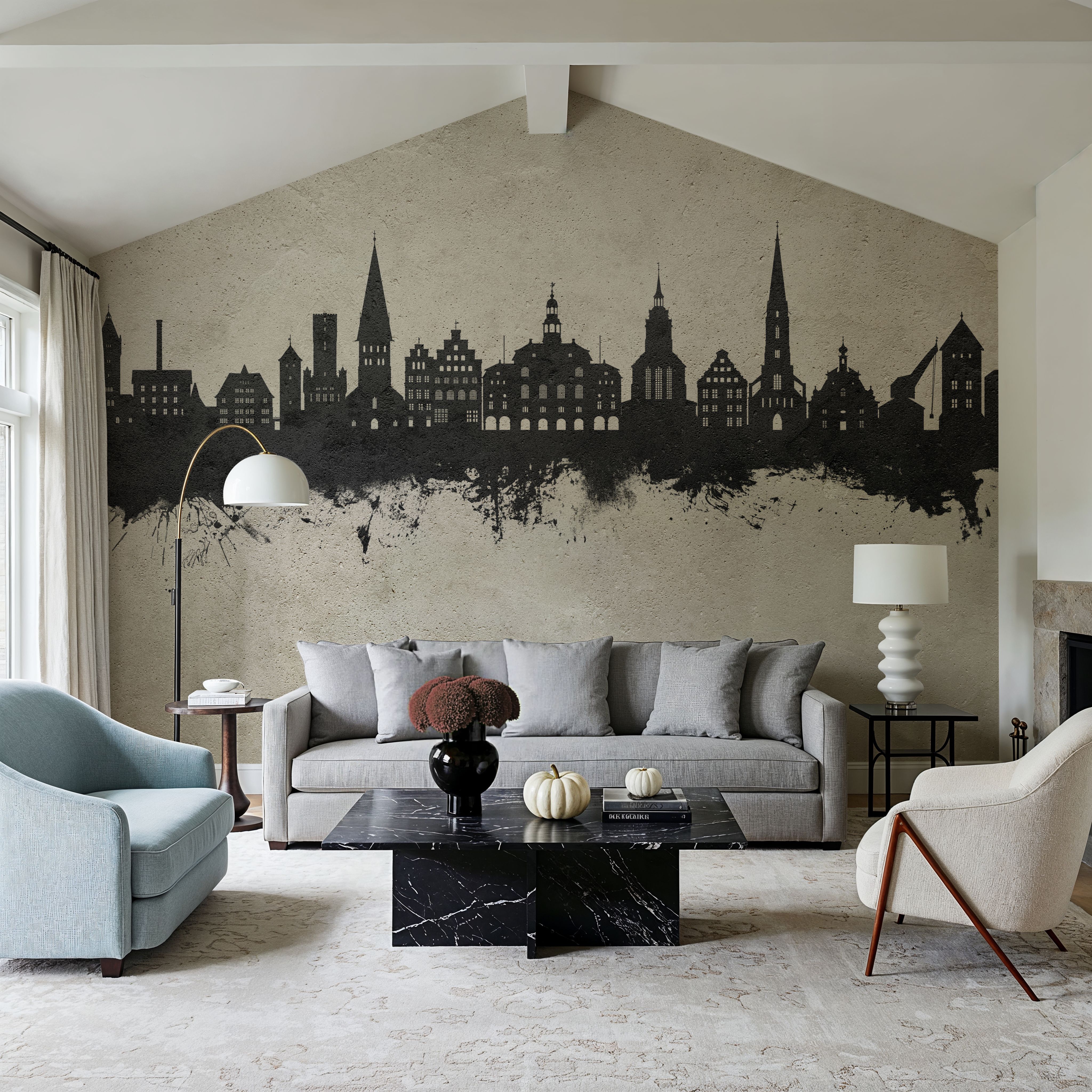 Lüneburg Germany Skyline Concrete