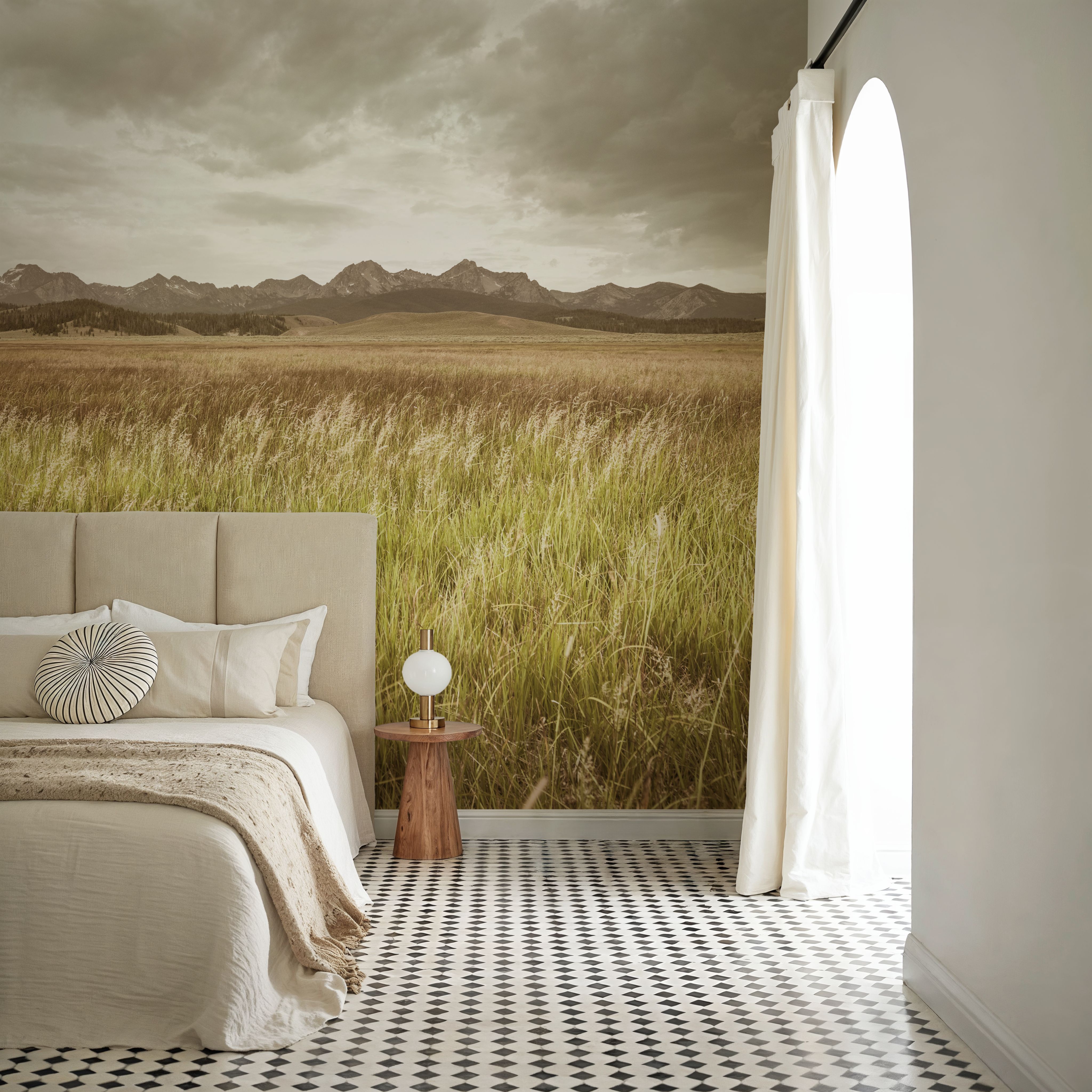 Sawtooth Mountains Panorama