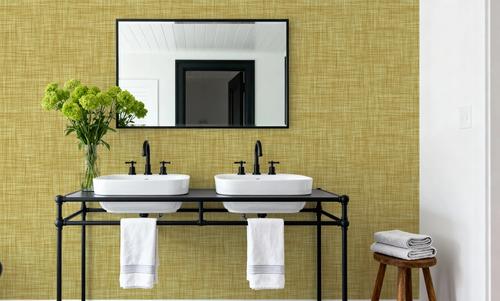 Mottled Linen Effect, Sunflower Yellow