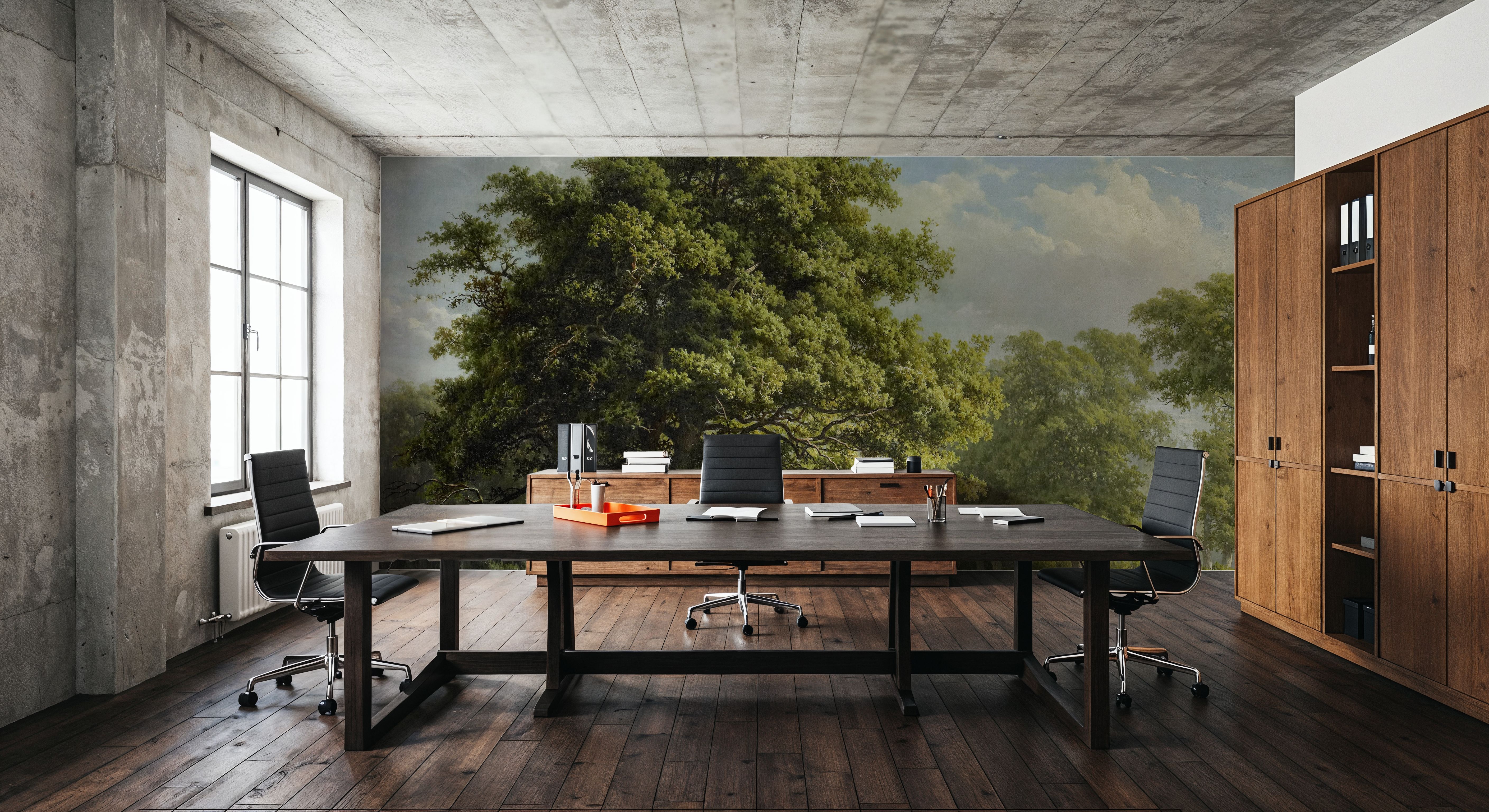 Painted Oak Landscape