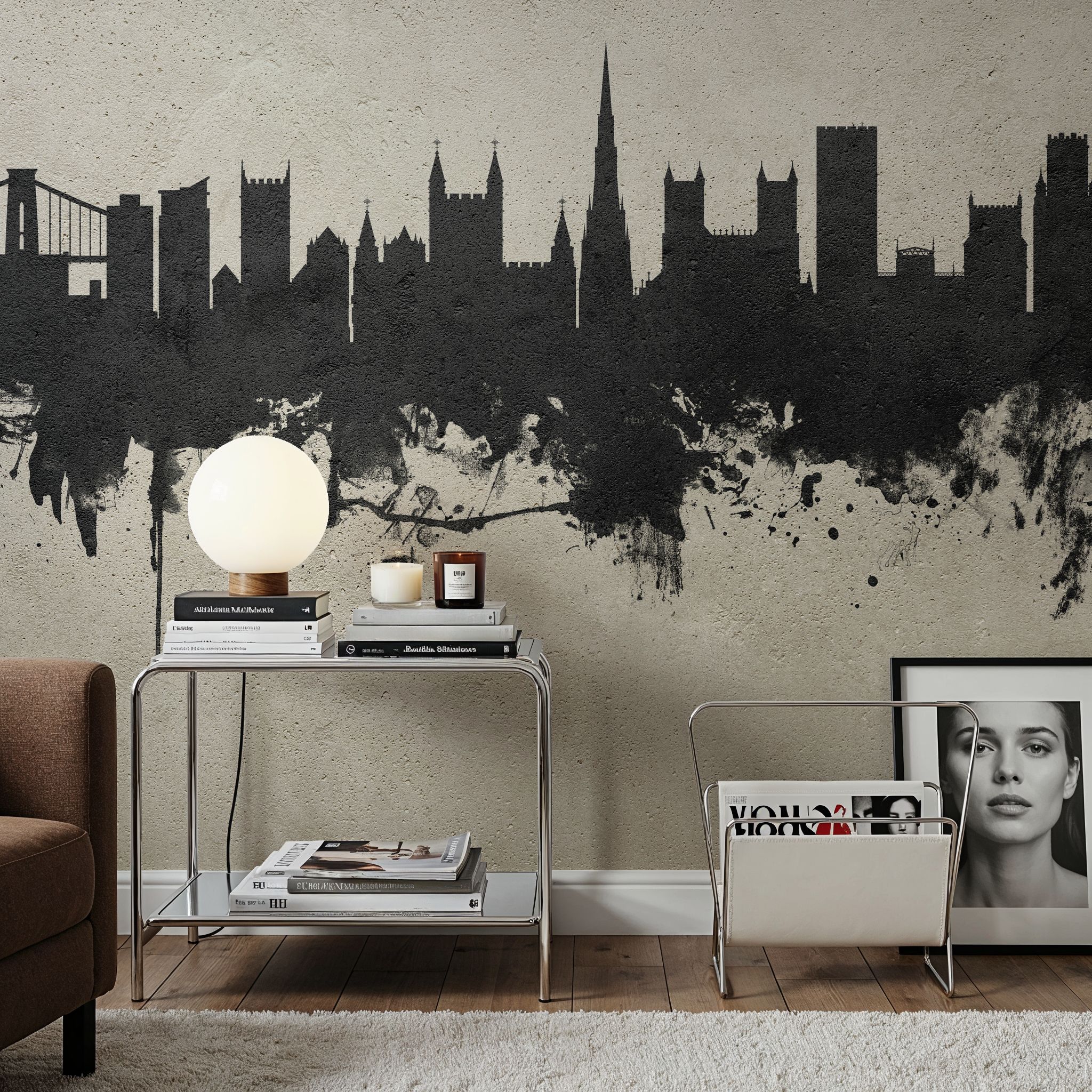 Bristol England Skyline Concrete