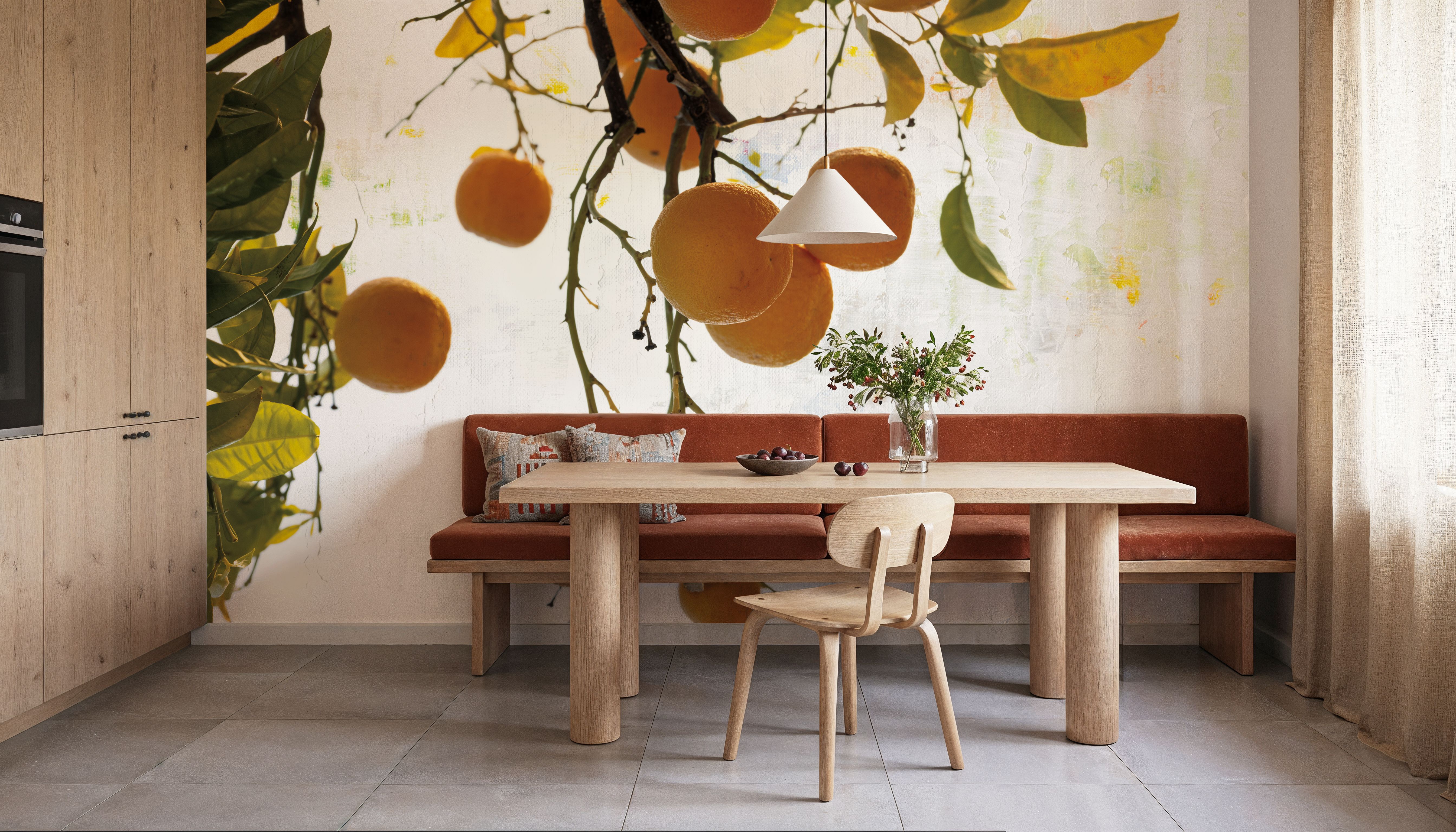 Oranges IV, Wallpaper