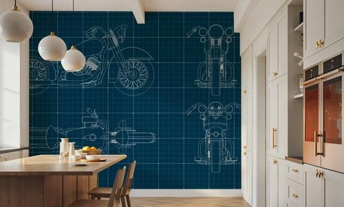 Motorcycle Blueprint