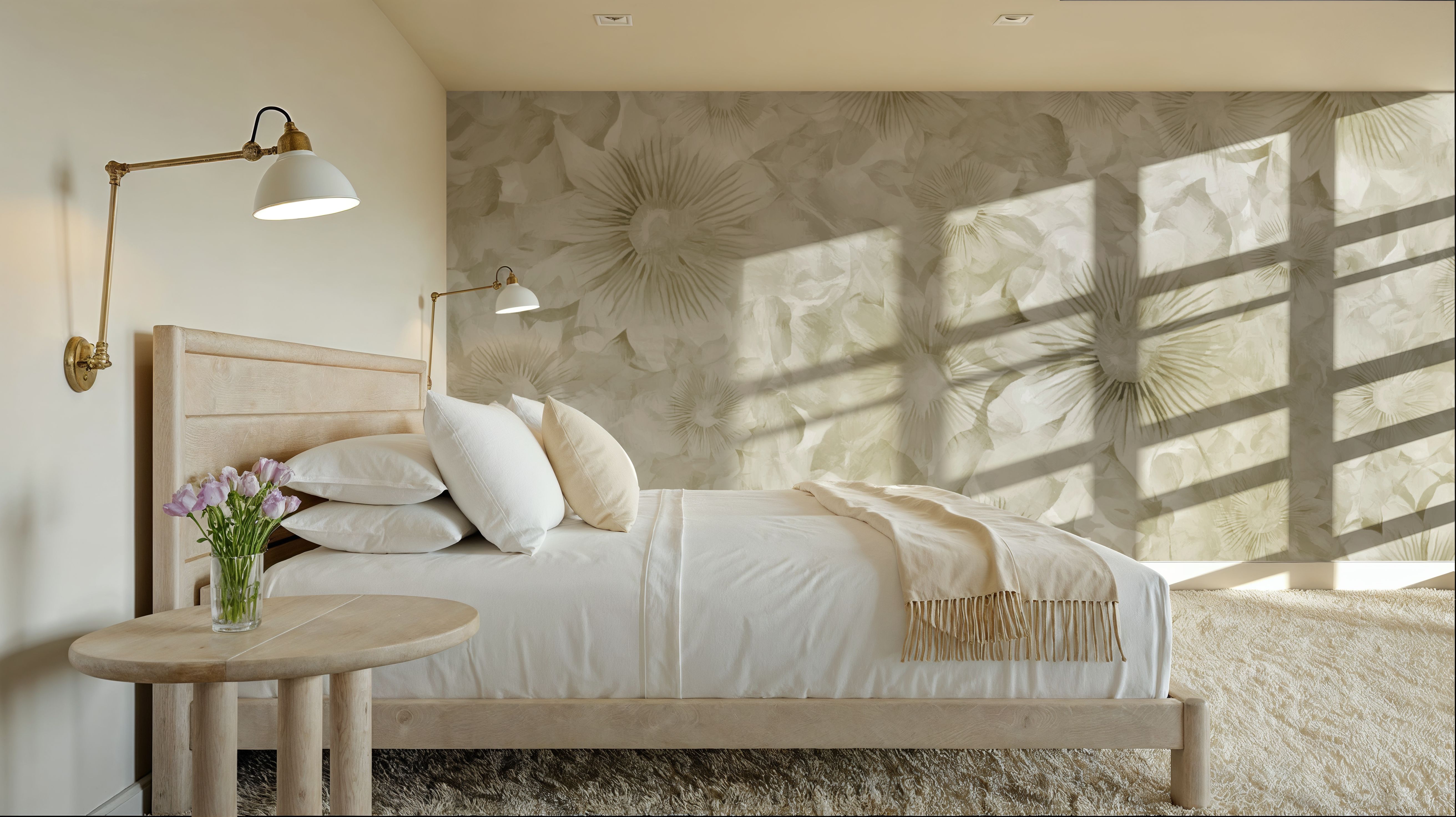 Smiling Flowers, Tapeten