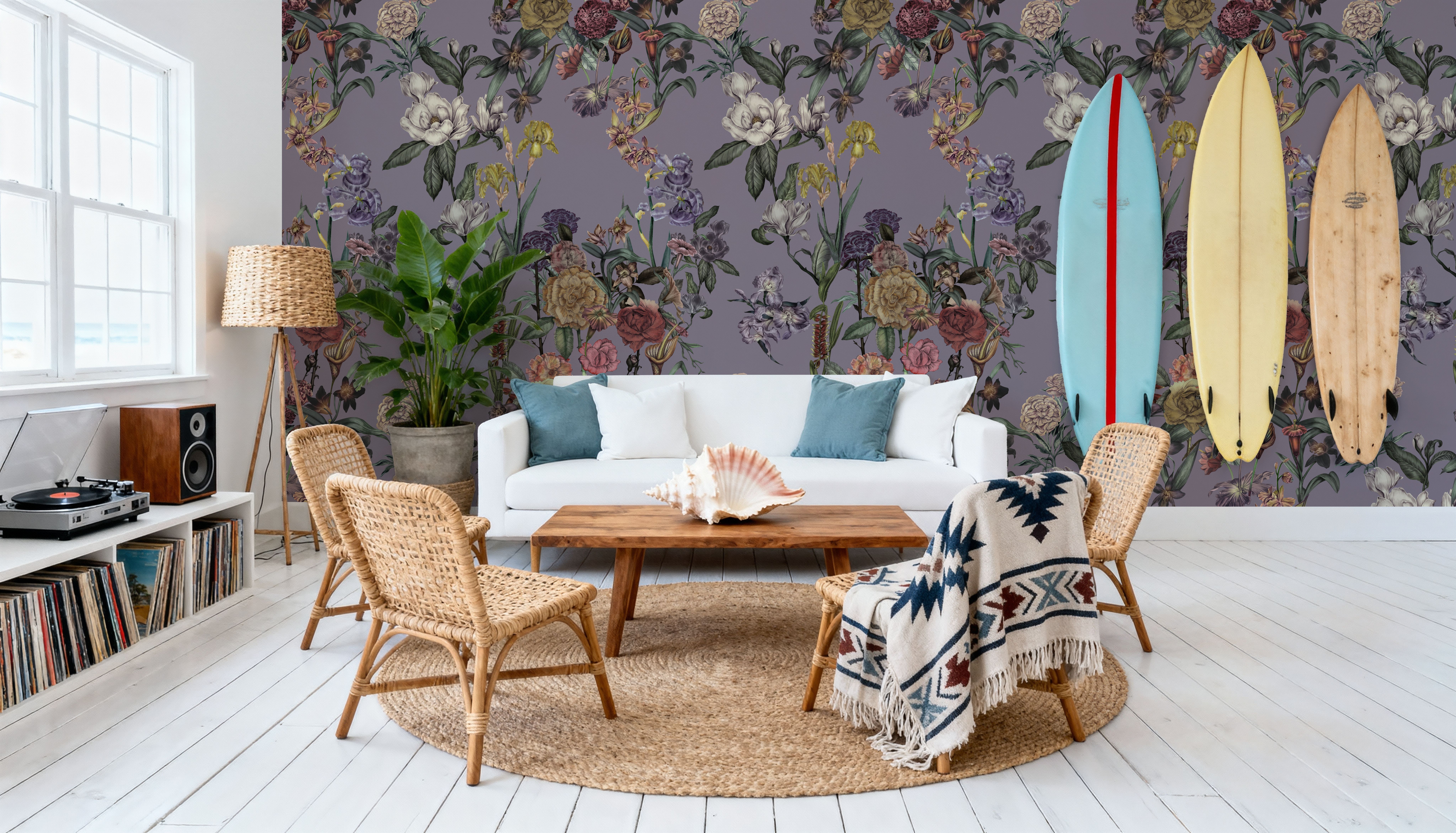 Floral Gaze, Lavender