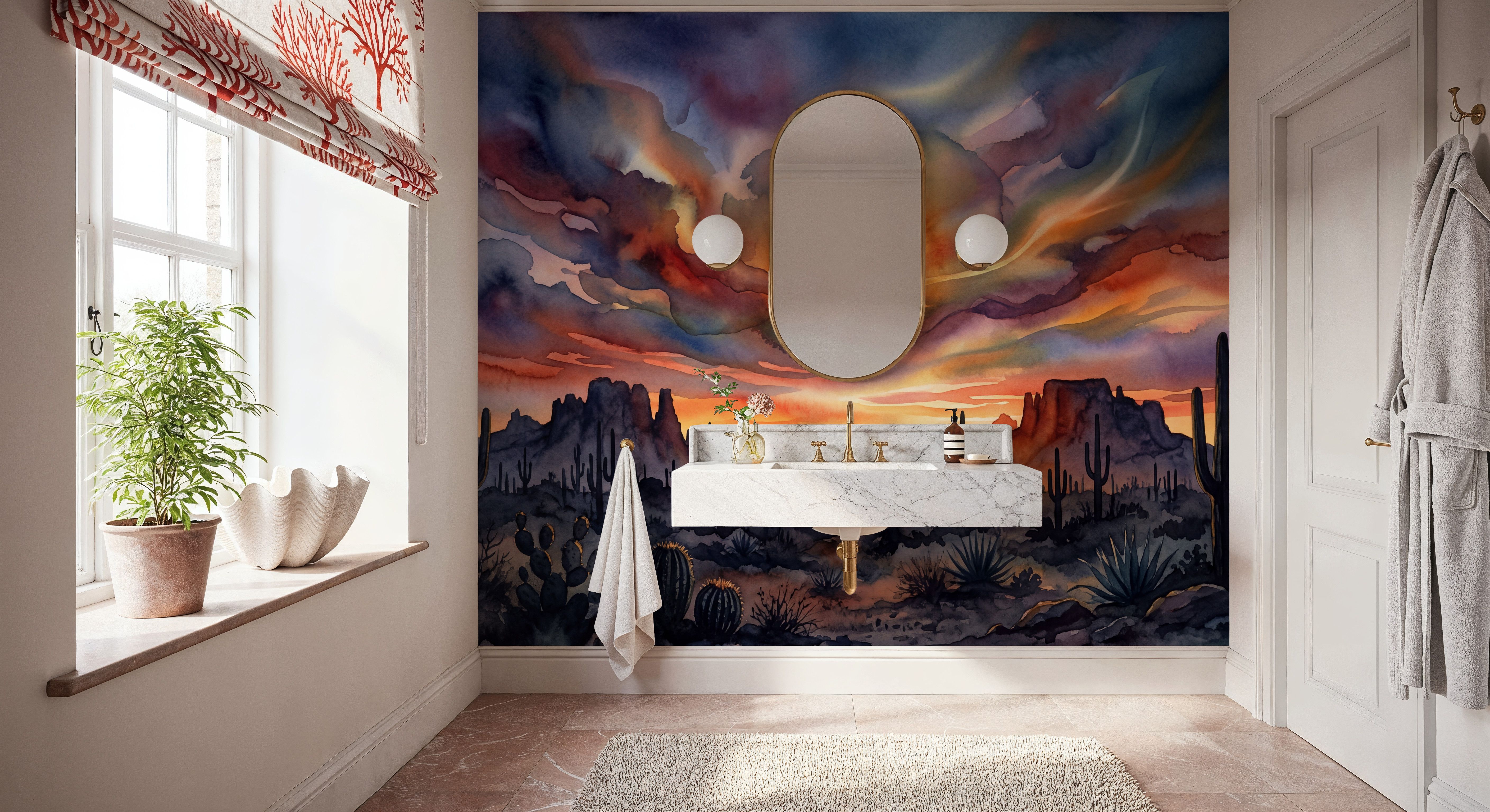 Arizona Landscape - Sunset Landscape Series, Tapetai