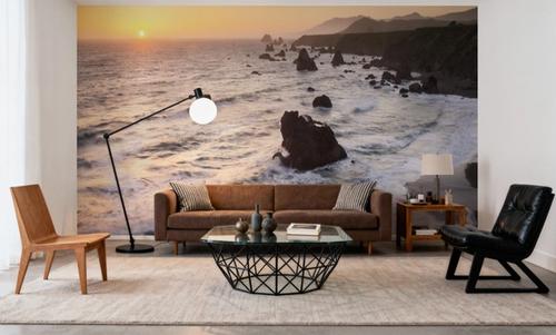 Sonoma Coast Sunset Square
